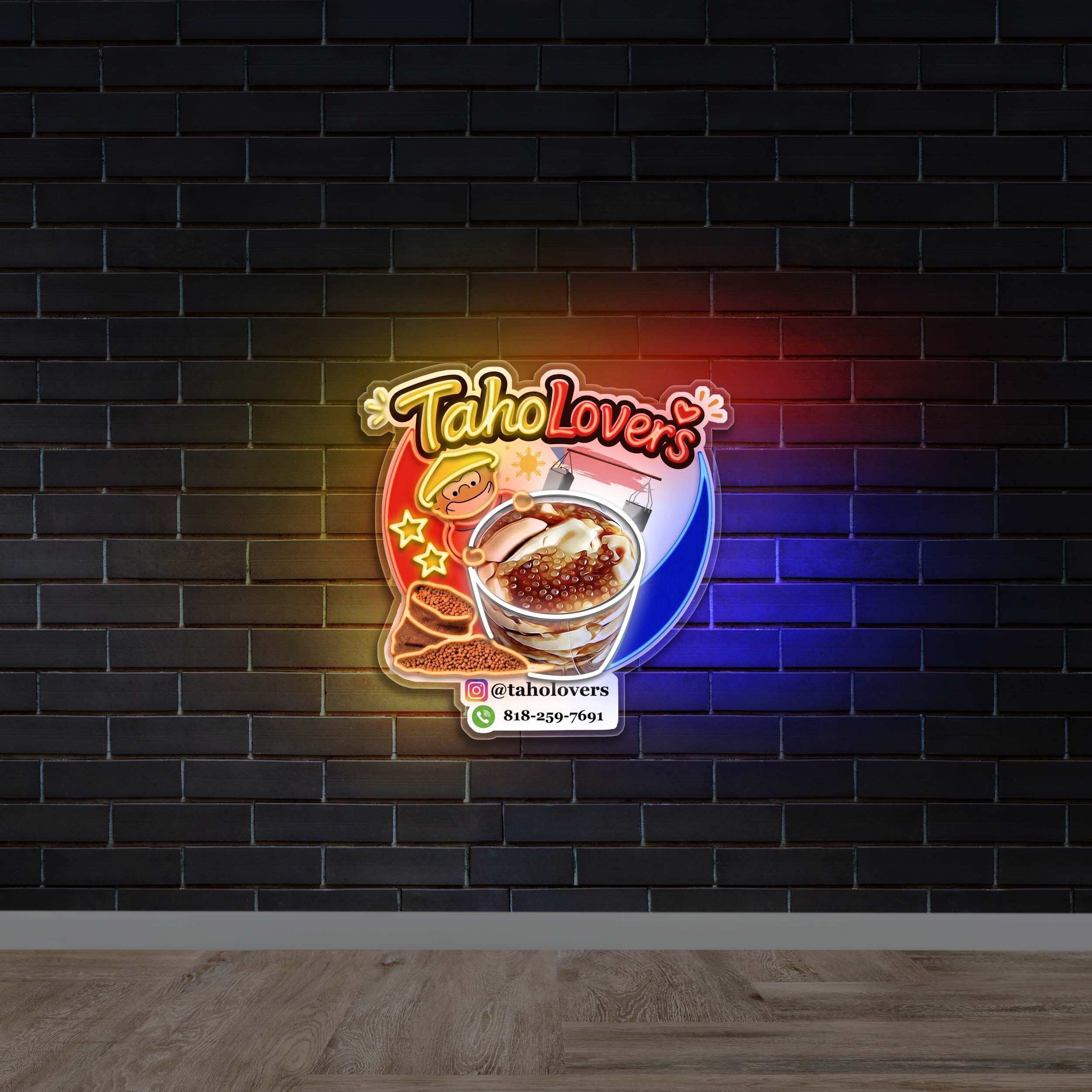 Taho Lovers | Backlit - Premium Neon Artwork
