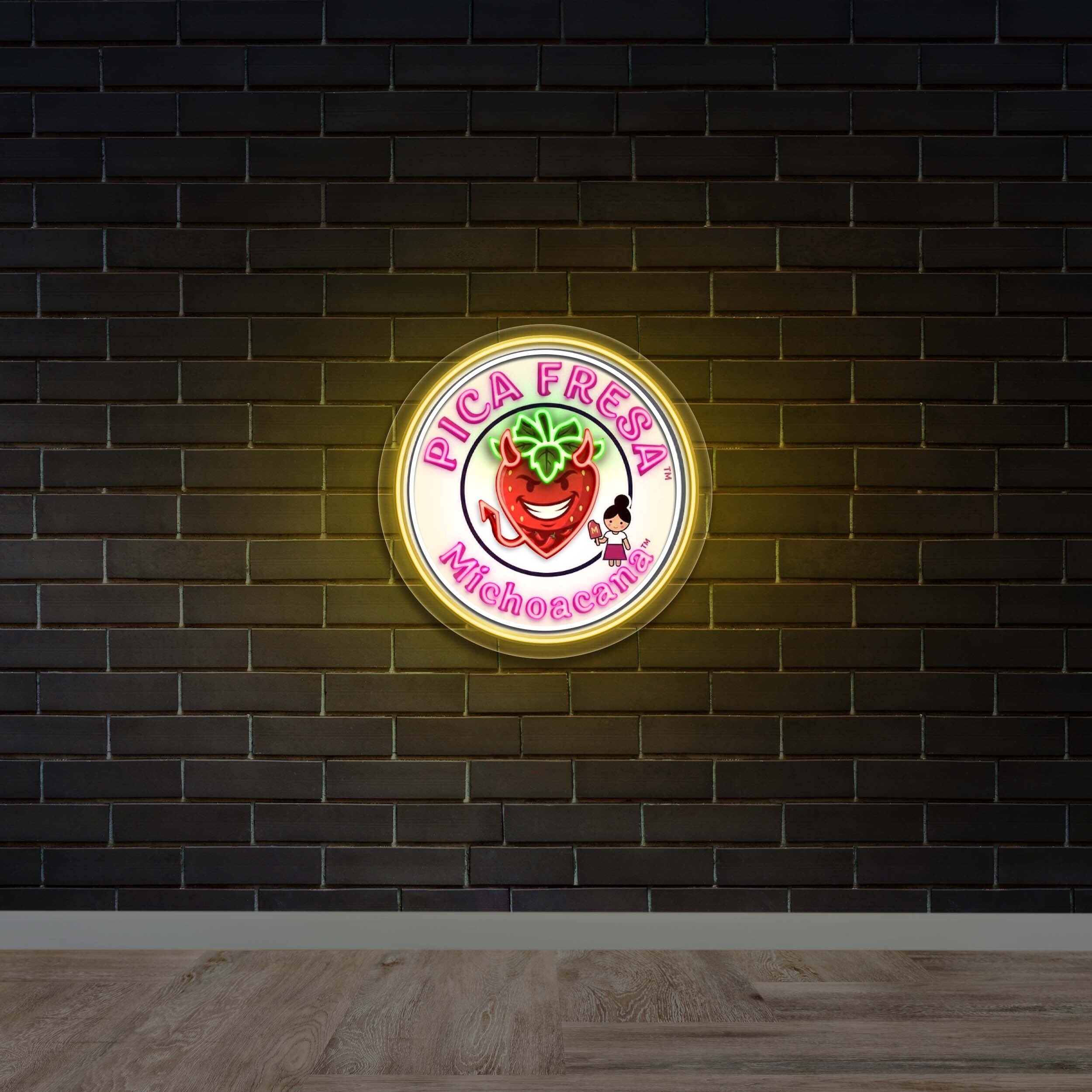 PICA FRESA MICHOACANA - Premium Neon Artwork