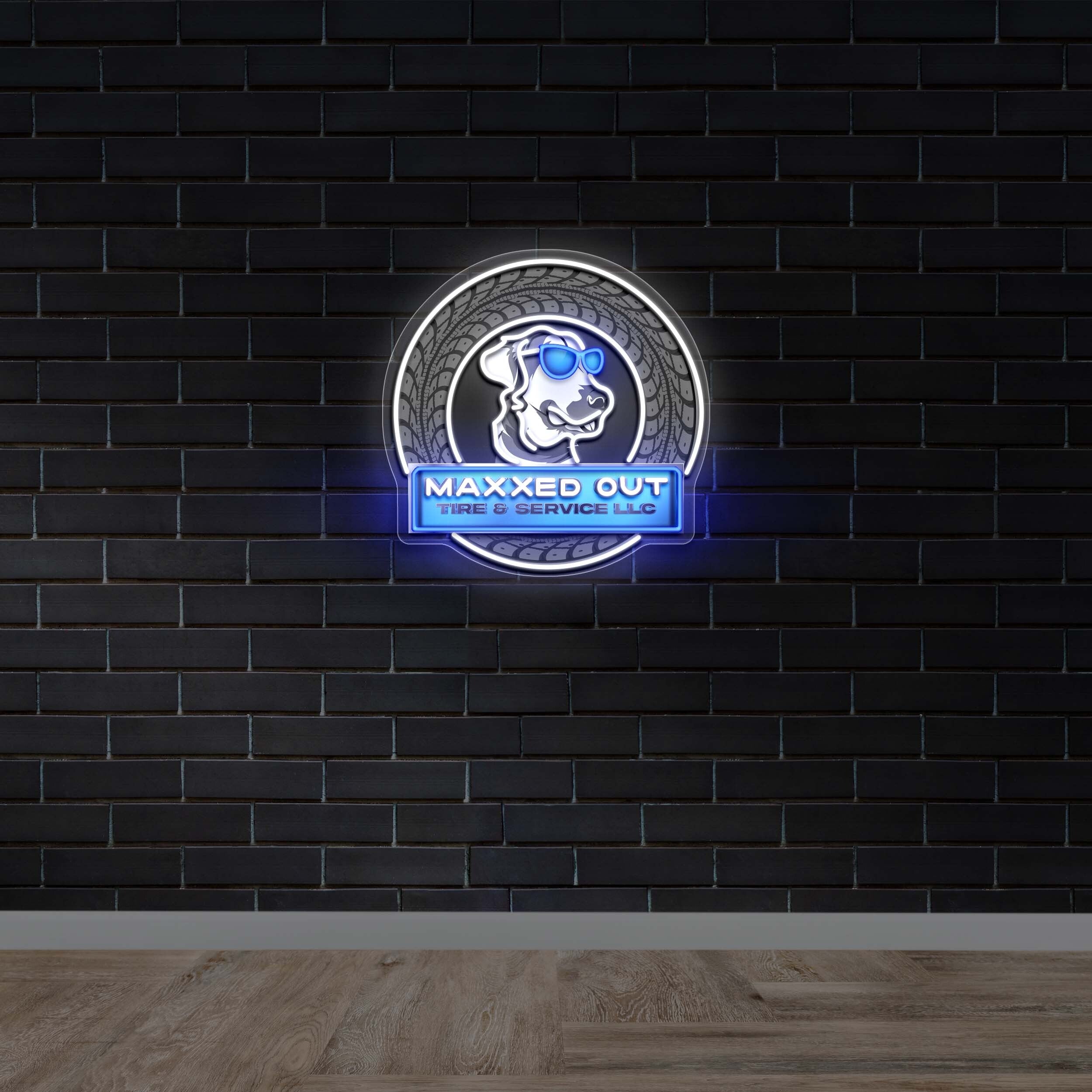 MAXXED OUT - Premium Neon Artwork
