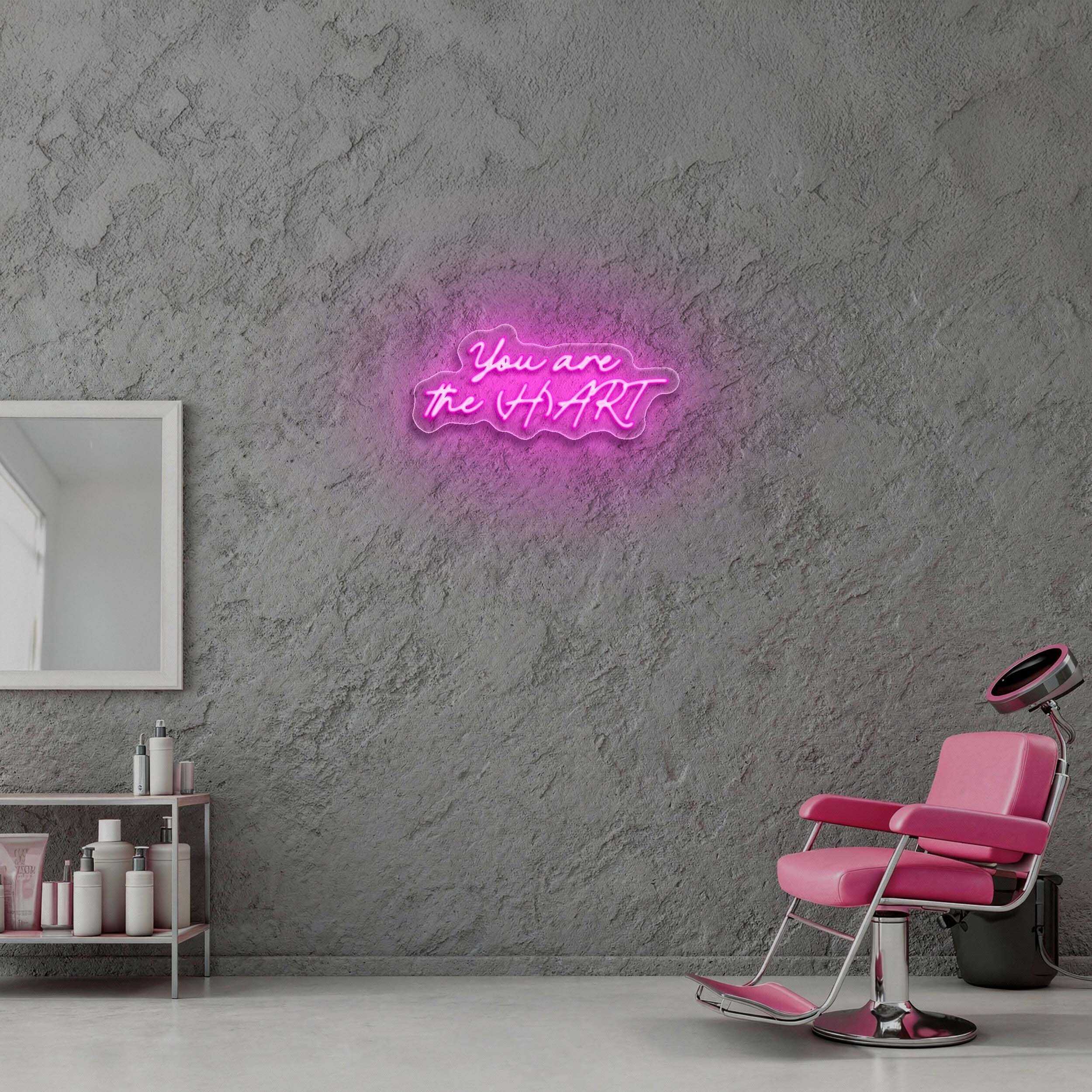 You Are the HART - Premium Neon Artwork