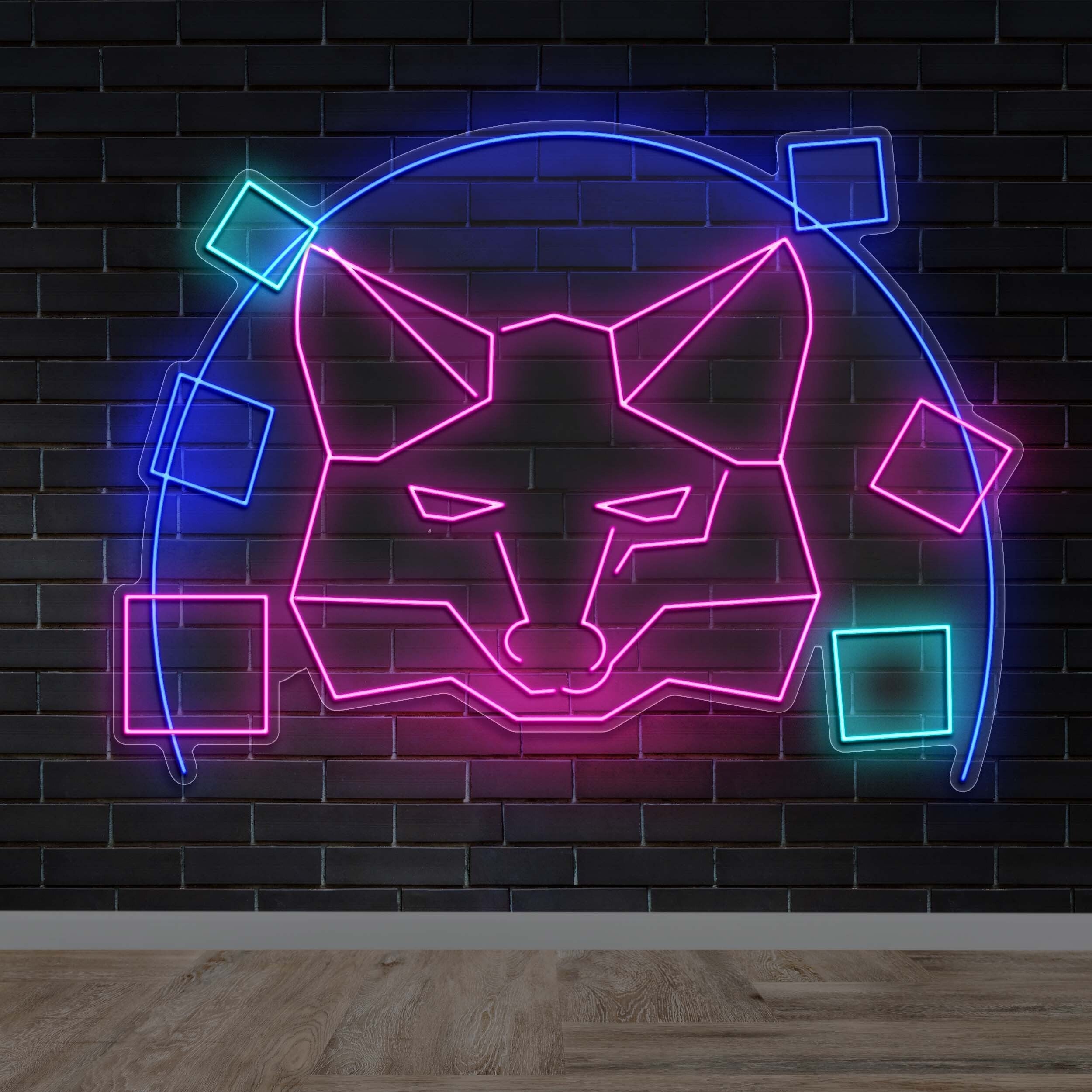 Fox head - Premium Neon Artwork