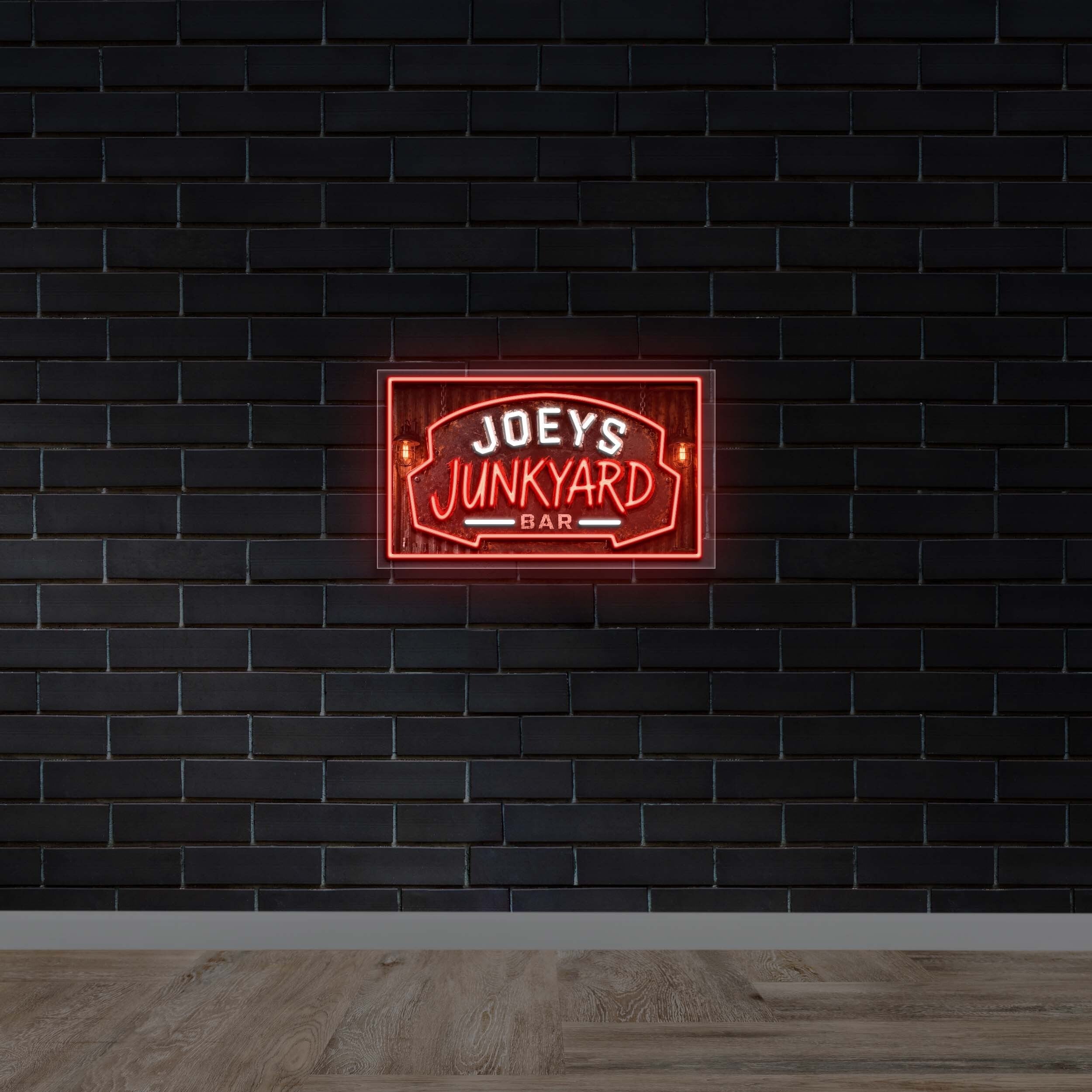 JOEYS JUNKYARD BAR - Premium Neon Artwork