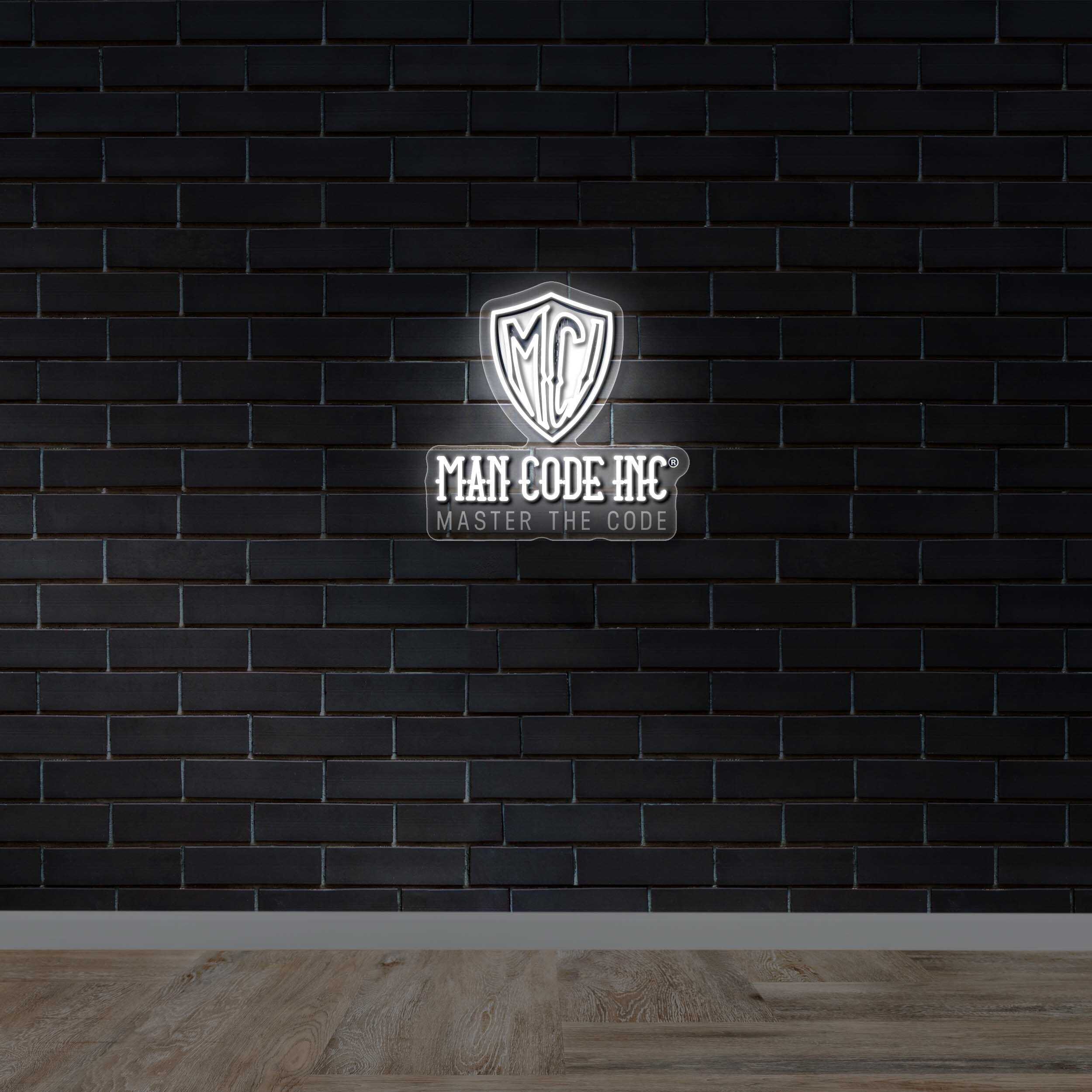 MAN CODE INC - Premium Neon Artwork