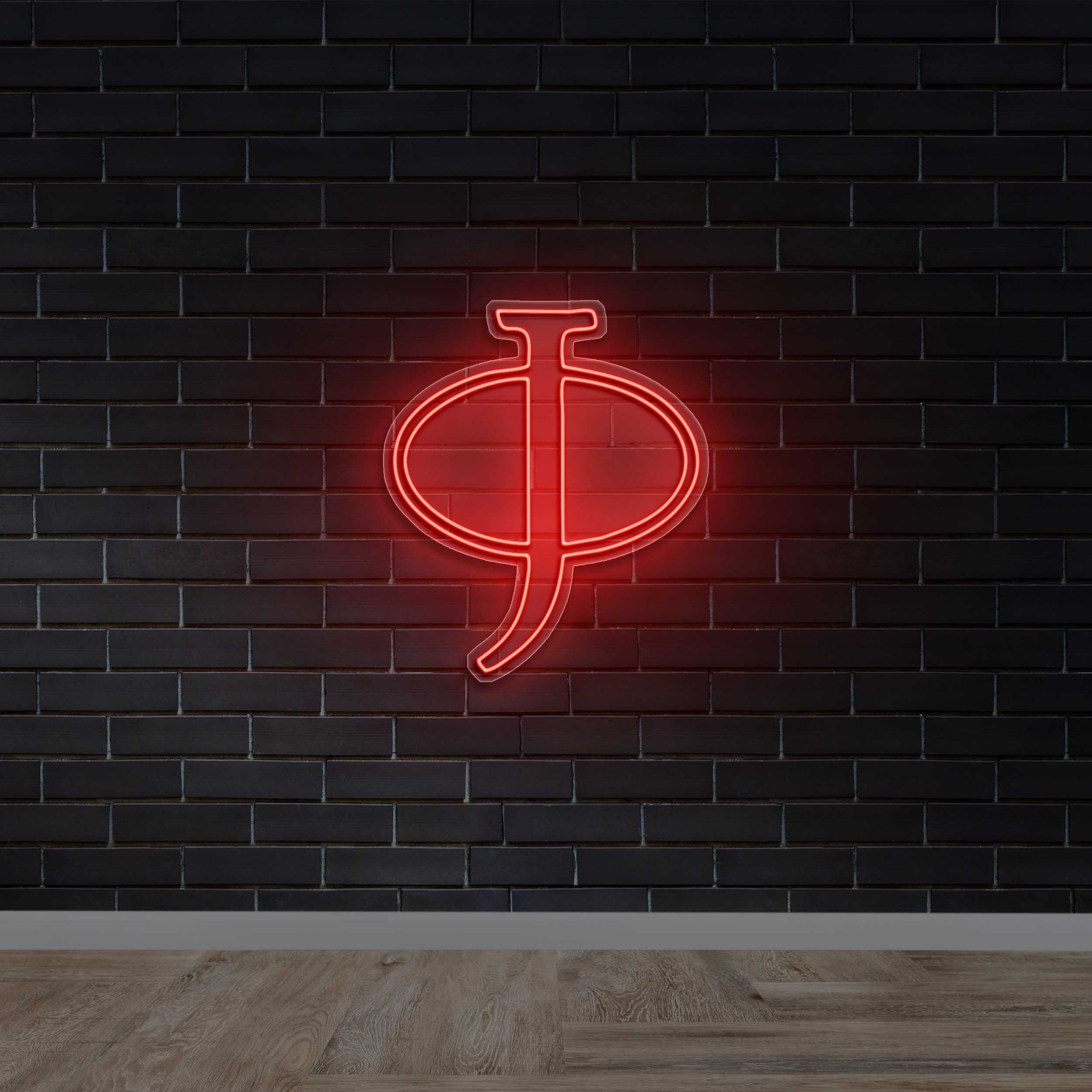 J - Premium Neon Artwork