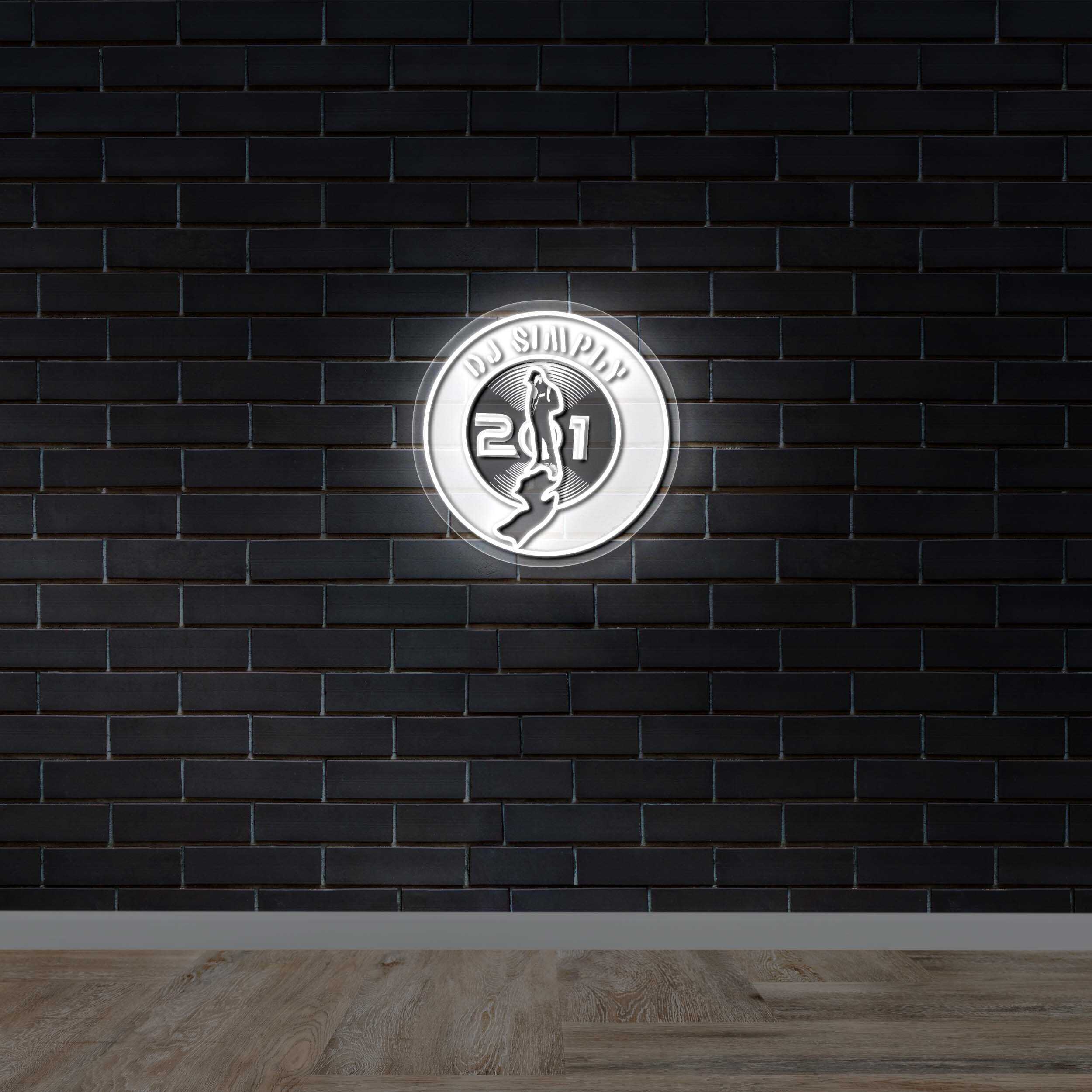 DJ Simply 201 - Premium Neon Artwork