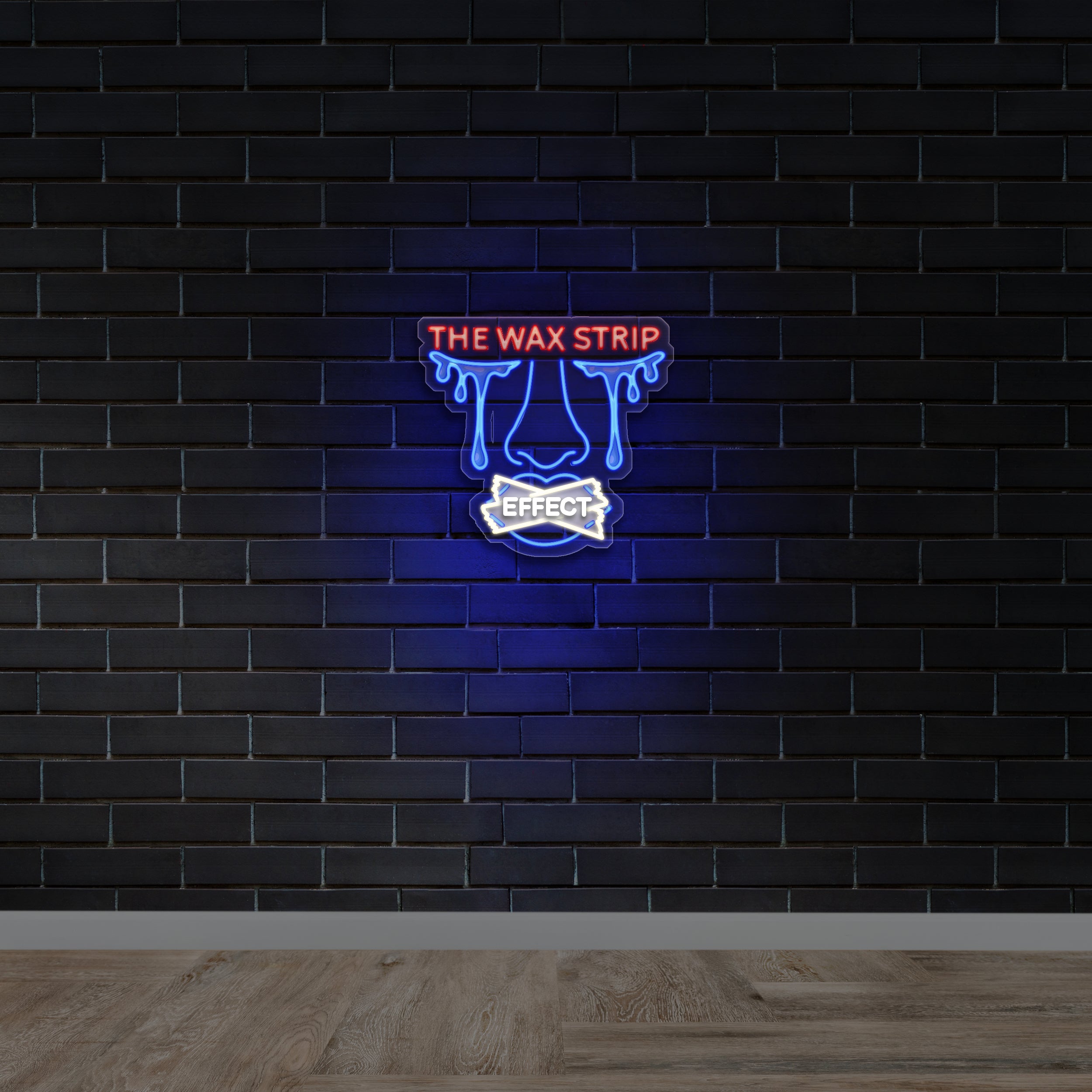 The Wax Strip - Premium Neon Artwork