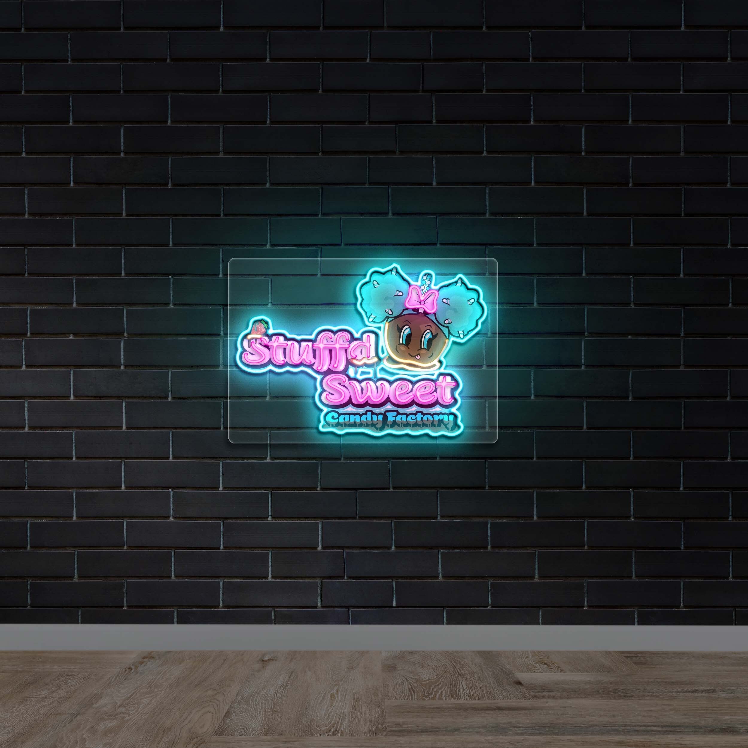 Stuffd Sweet - Premium Neon Artwork