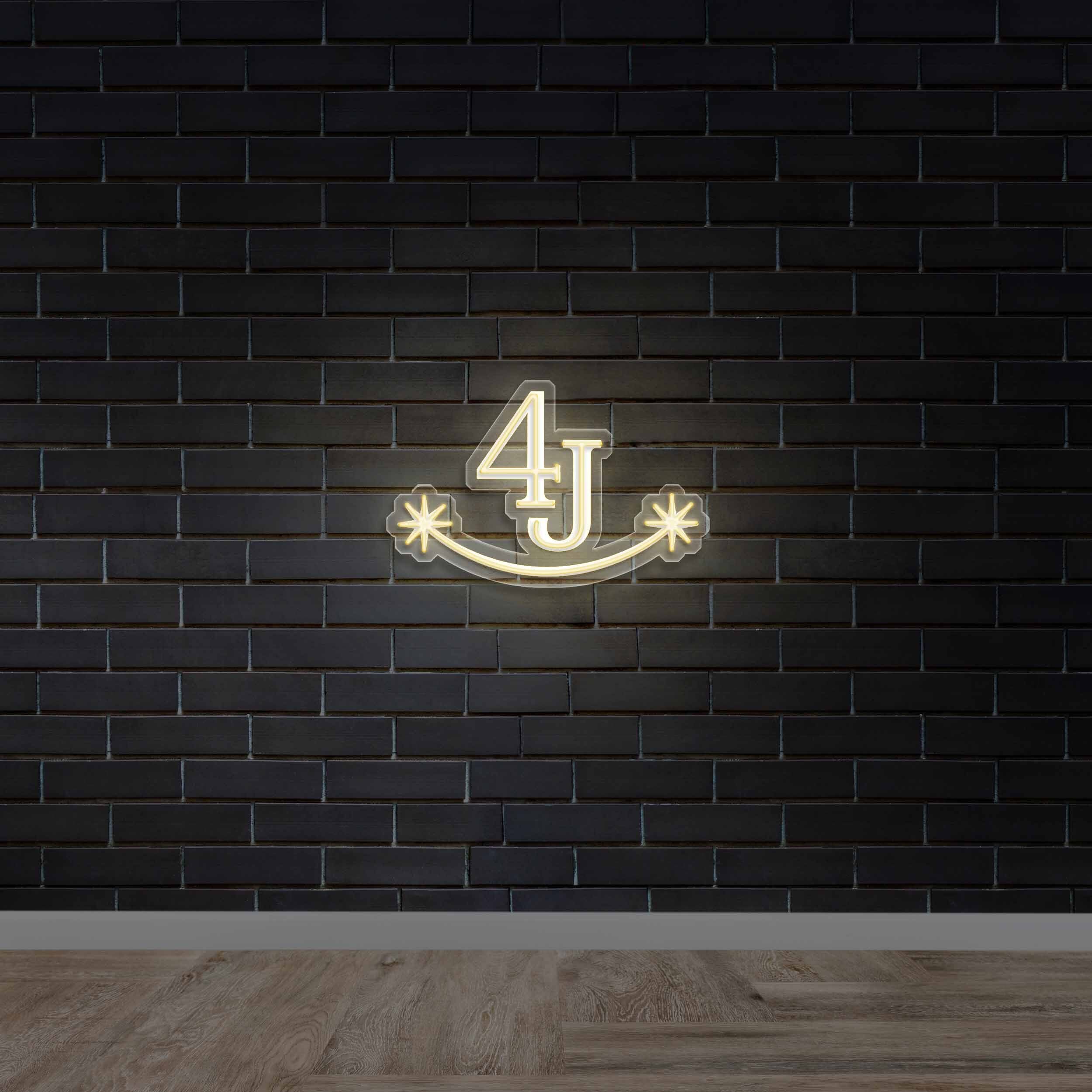 4J Western - Premium Neon Artwork