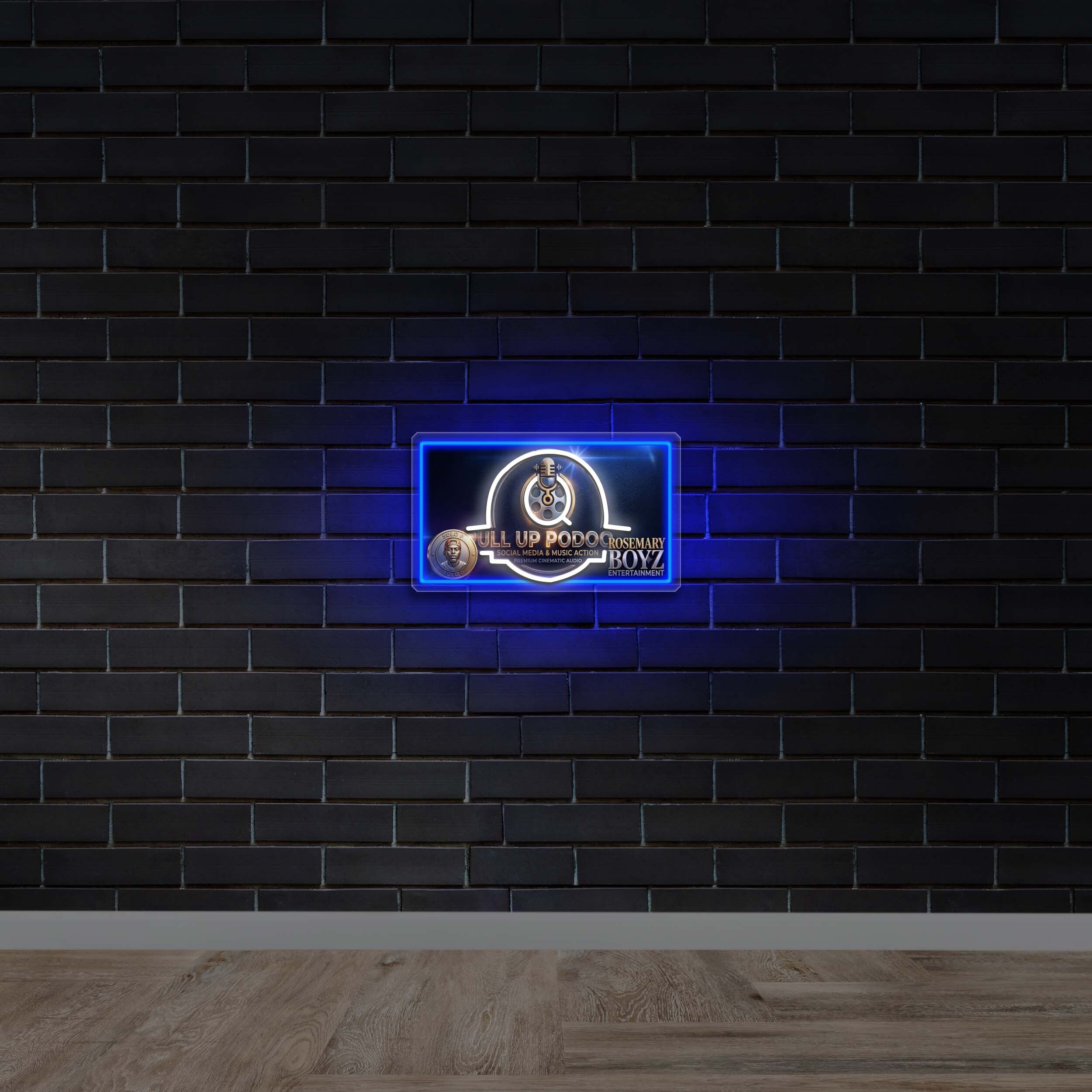 PULL UP PODOO - Premium Neon Artwork