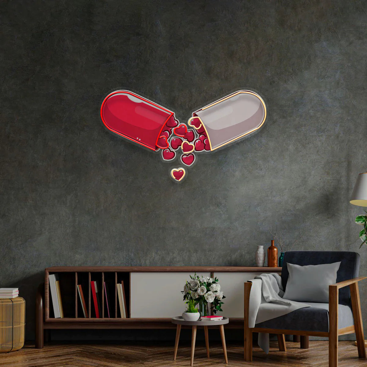 Love Capsule - Premium Neon Artwork