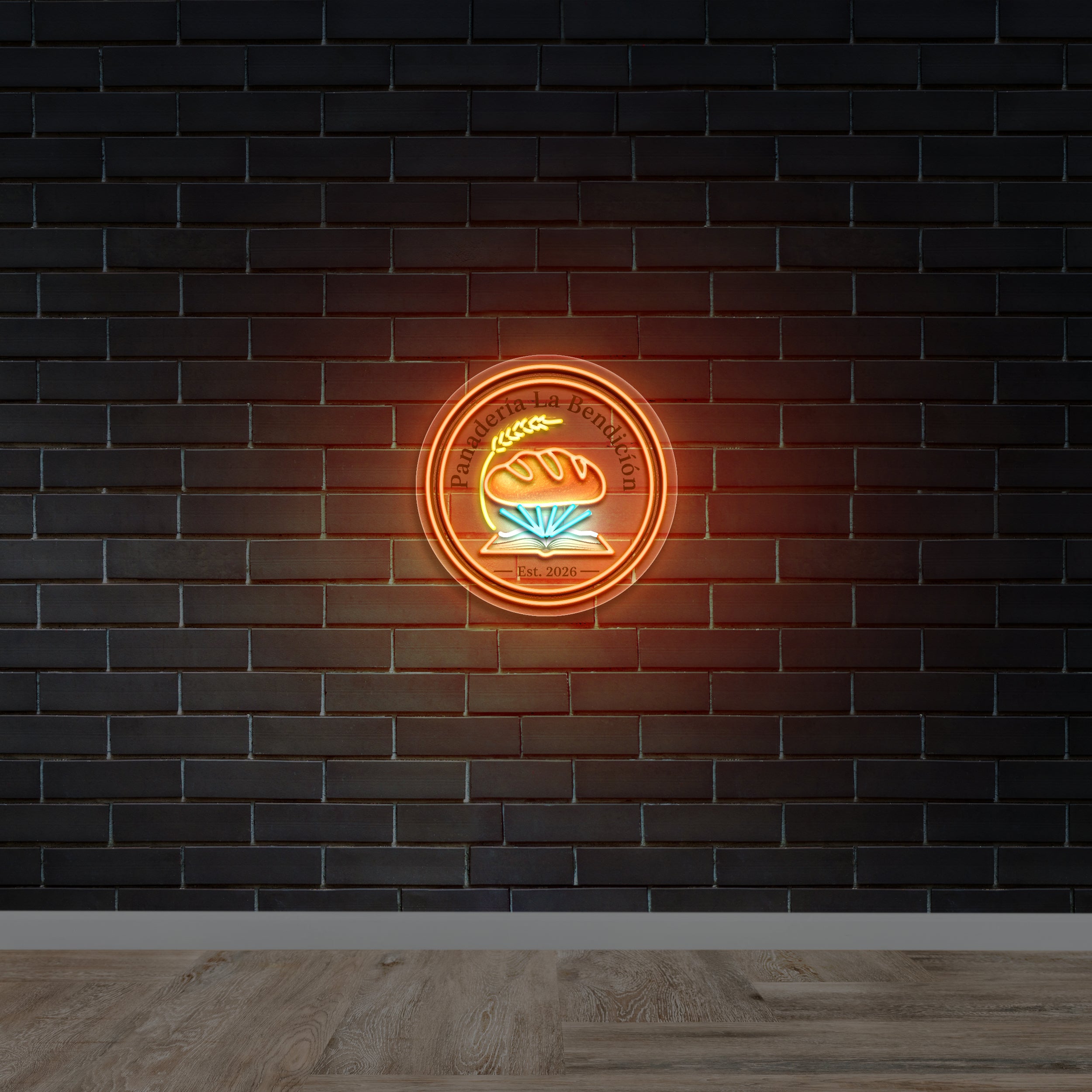 Panaderia La Bendicion - Premium Neon Artwork