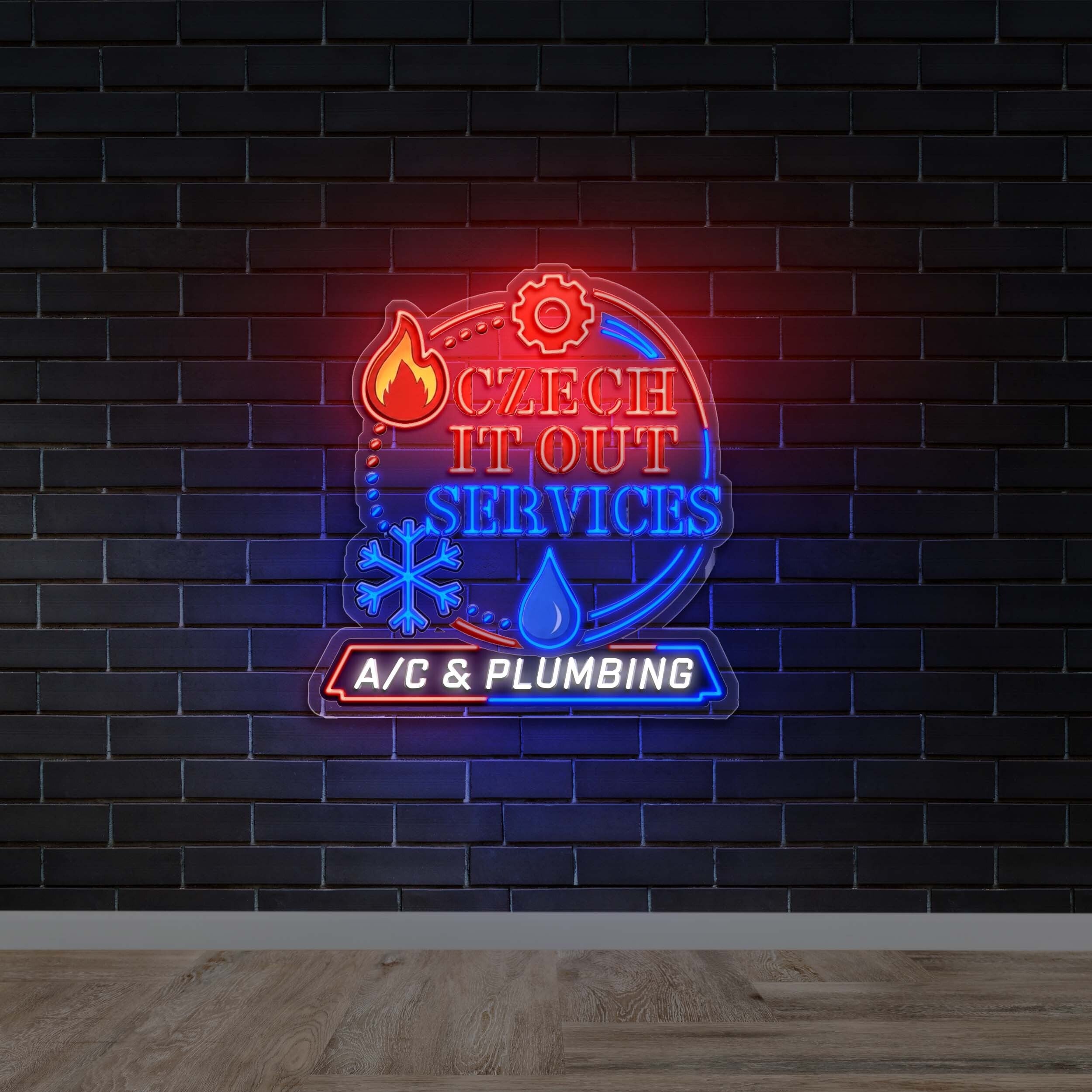 CZECH IT OUT SERVICES - Premium Neon Artwork