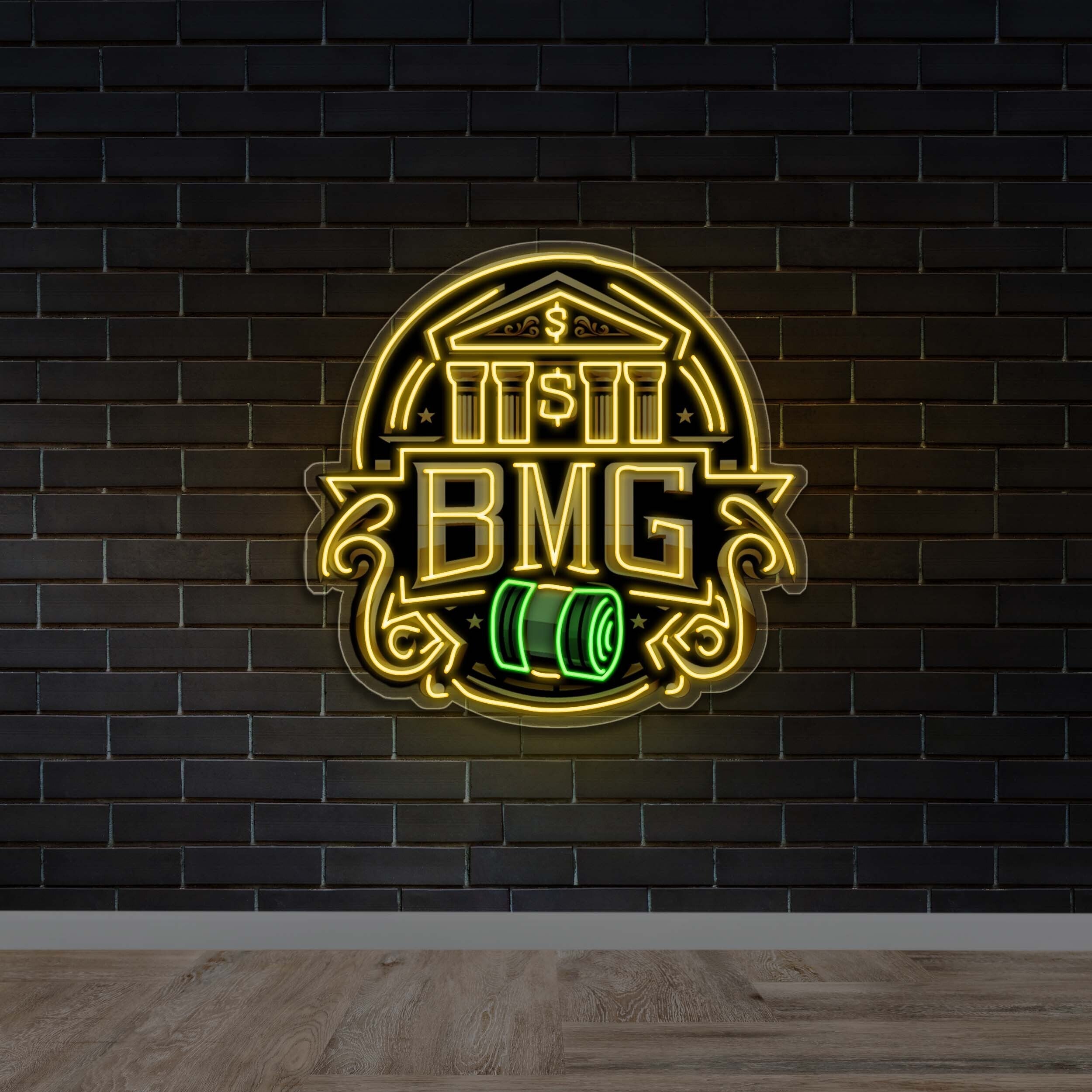 BMG - Premium Neon Artwork