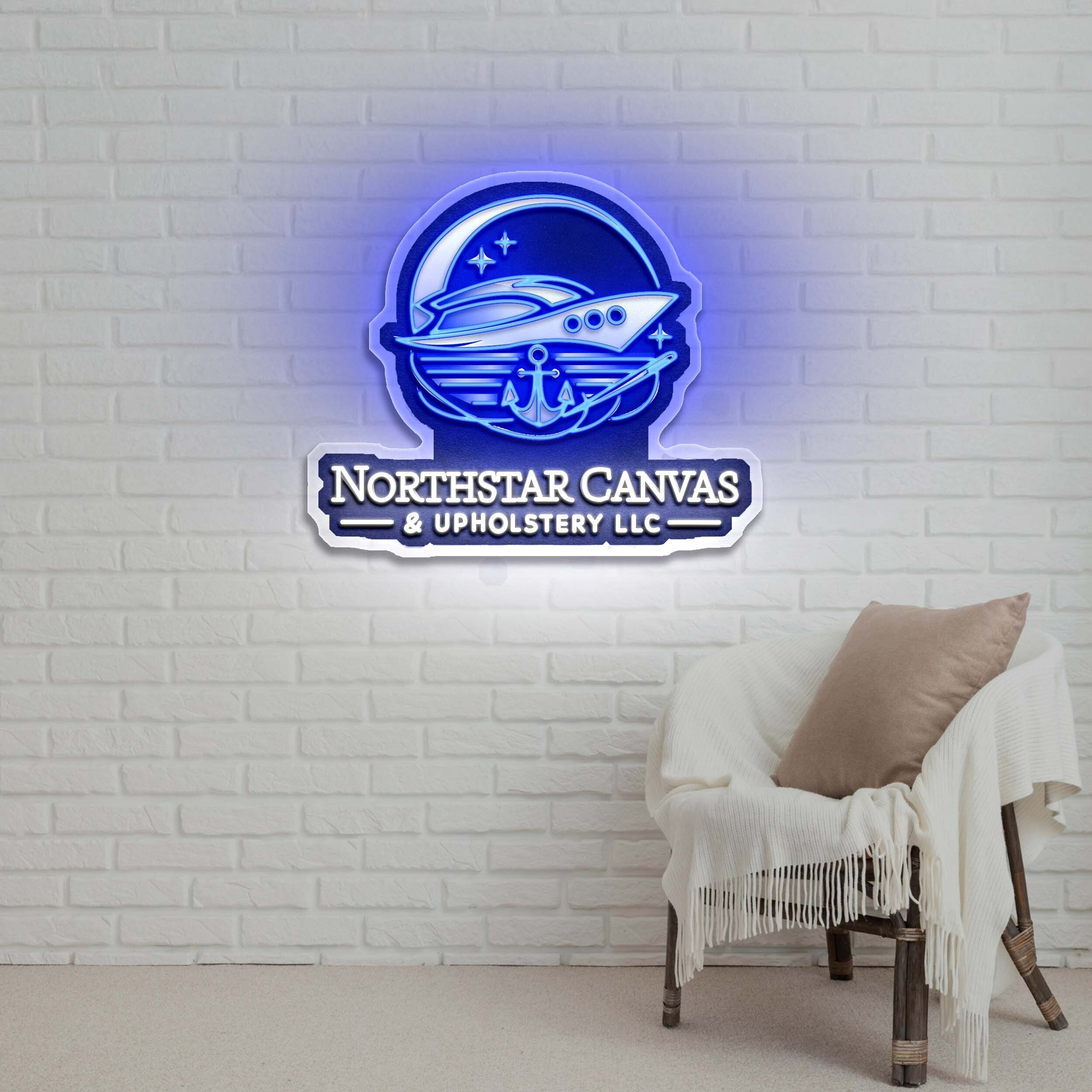 Northstar Canvas - Premium Neon Artwork