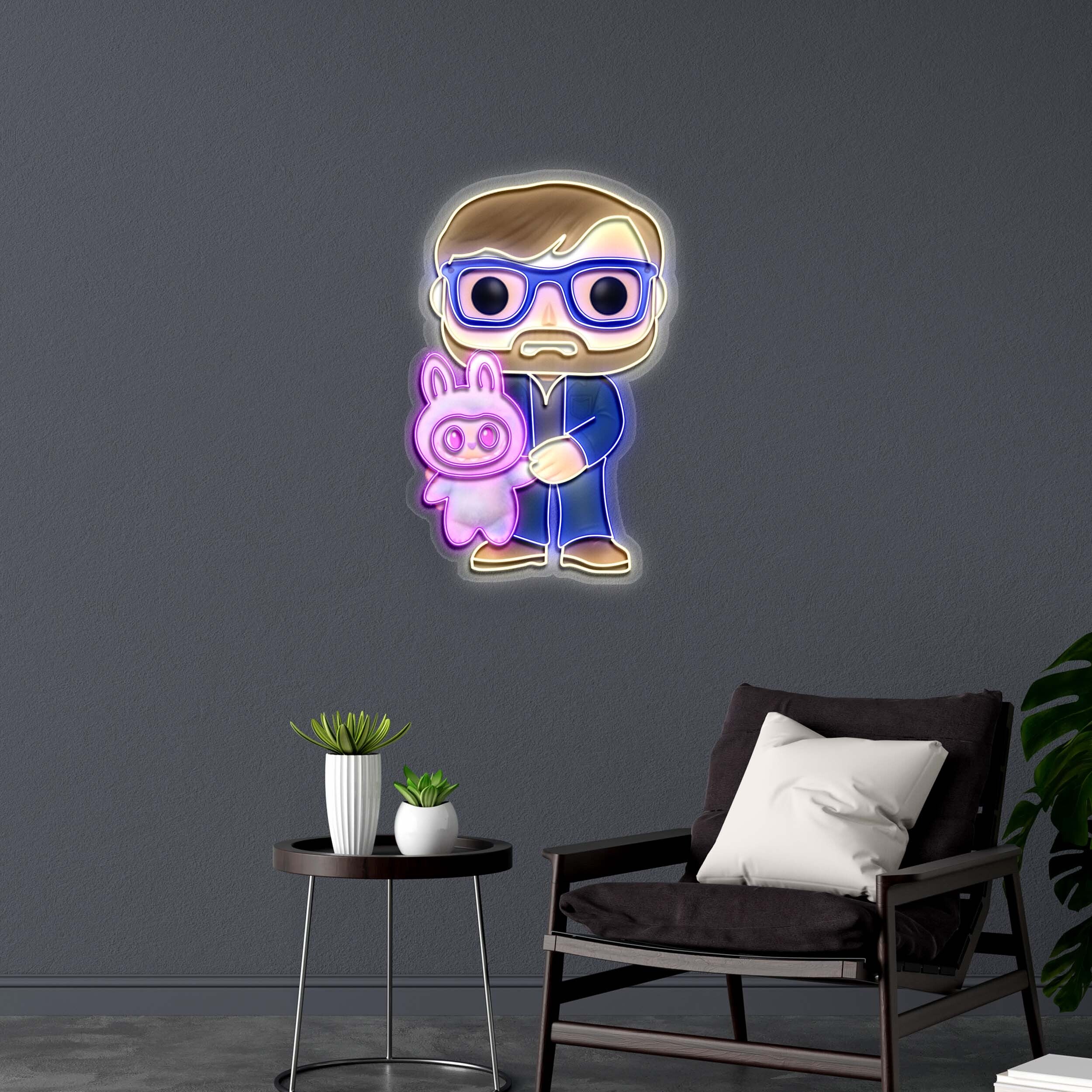Funko Pop | 2nd Version - Premium Neon Artwork