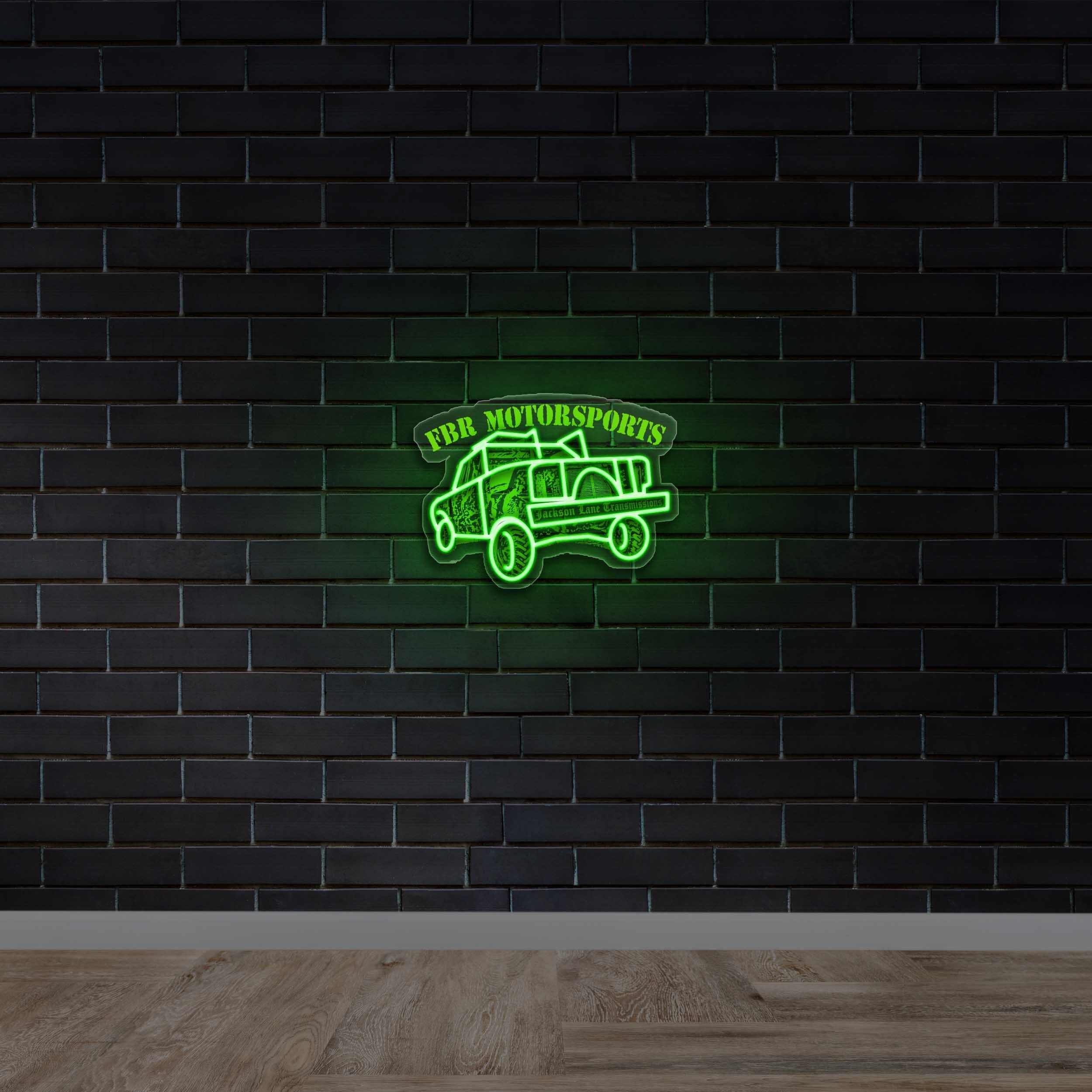 FBR MOTORSPORTS - Premium Neon Artwork