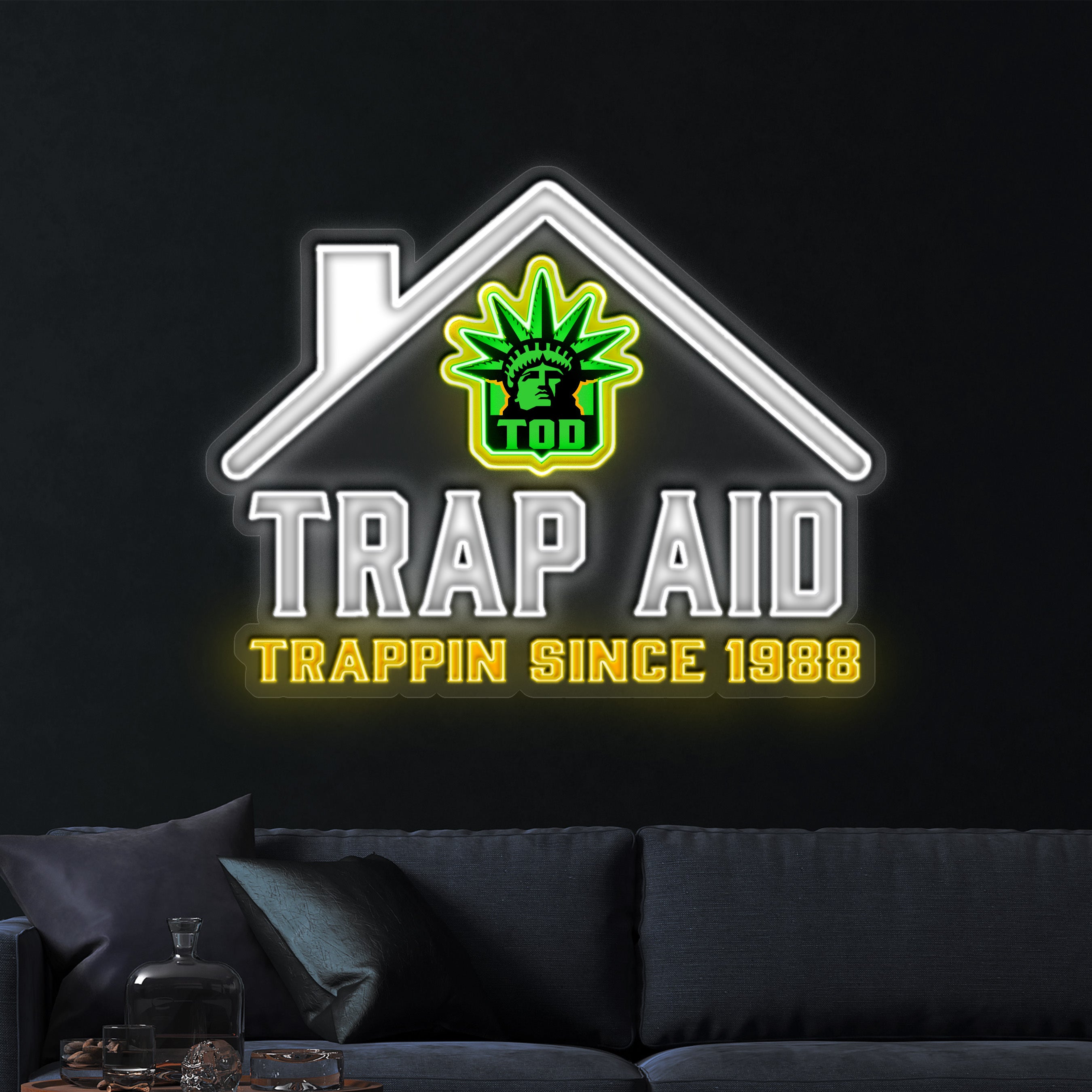 Trap Aid - Premium Neon Artwork
