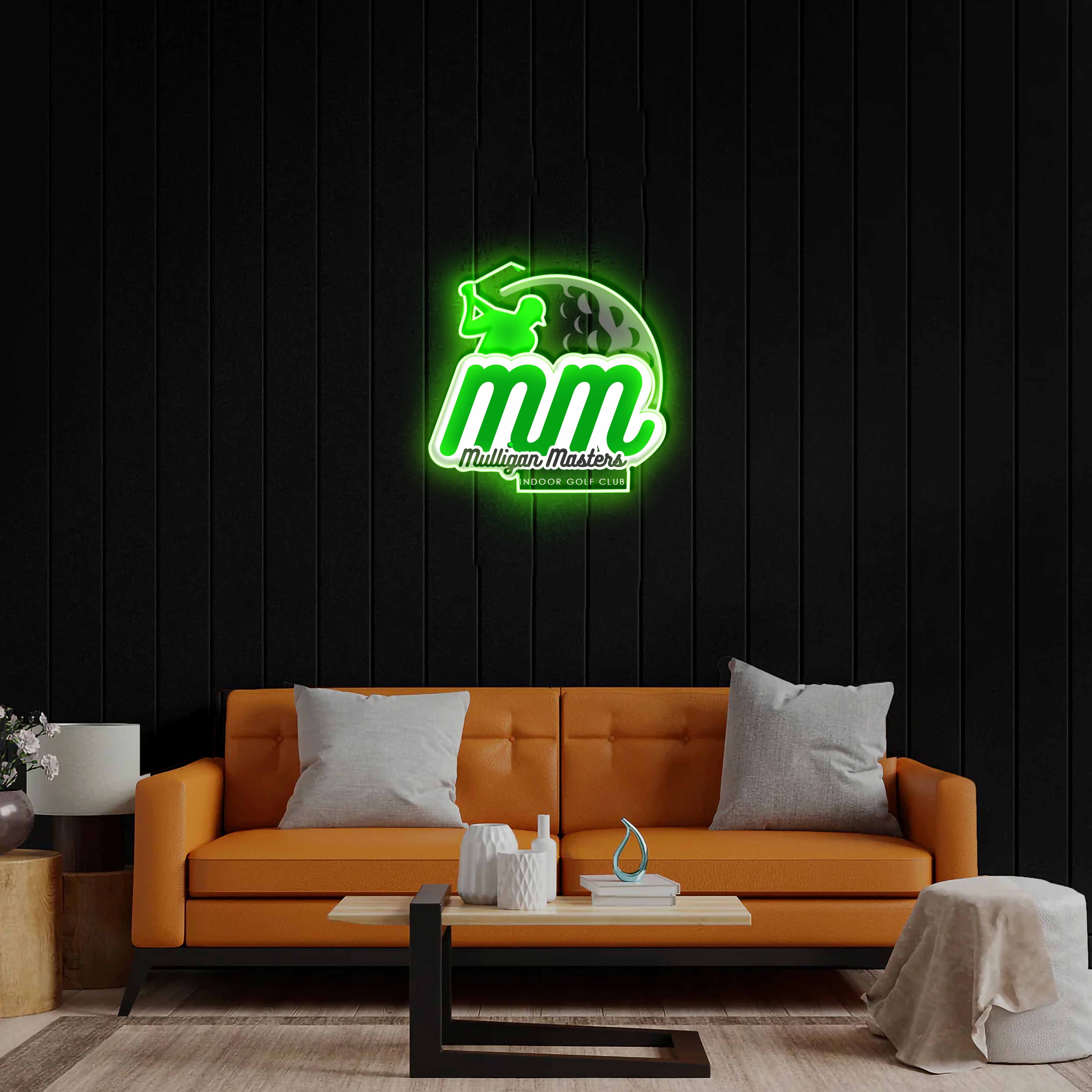 Mulligan Masters - Premium Neon Artwork