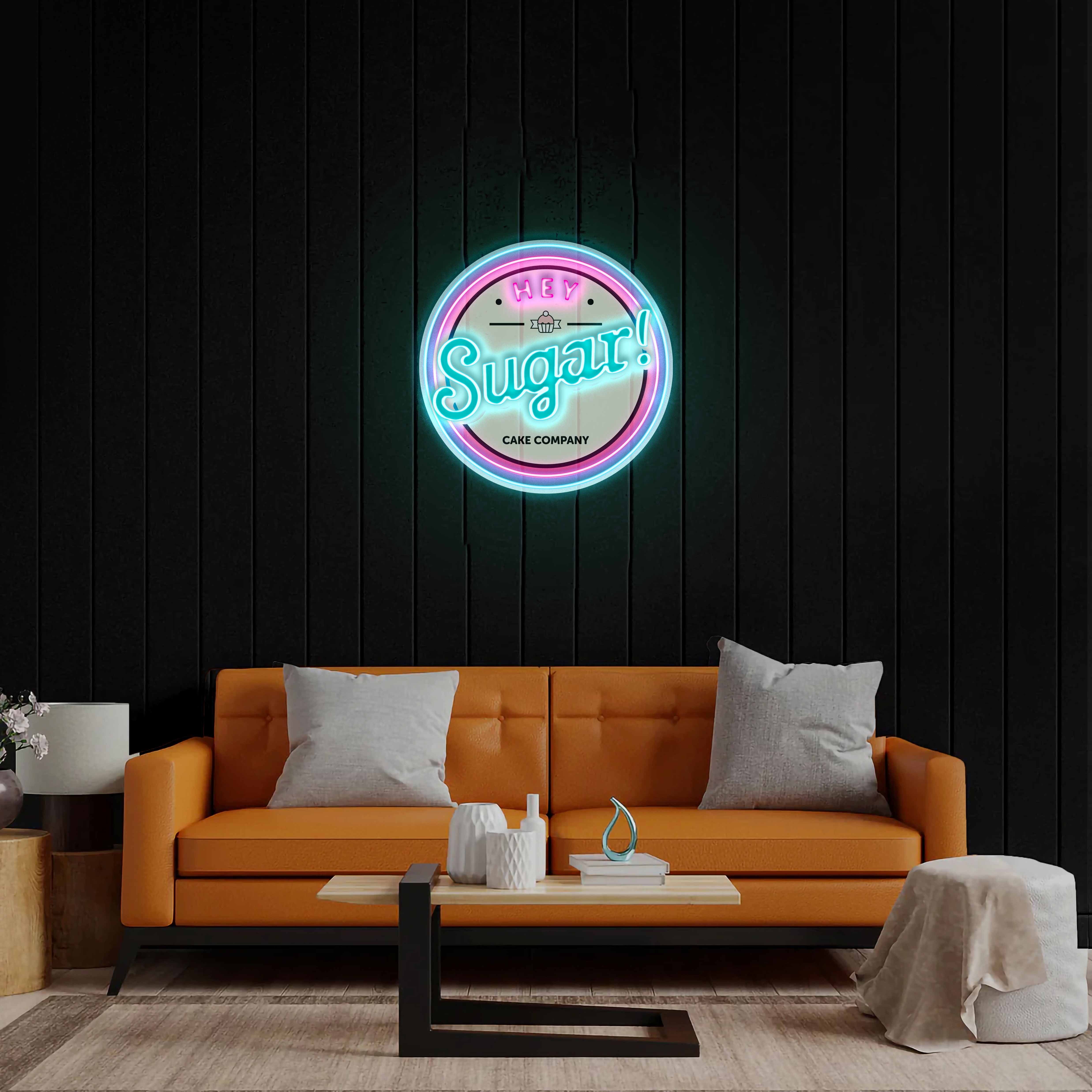 Hey Sugar - Premium Neon Artwork