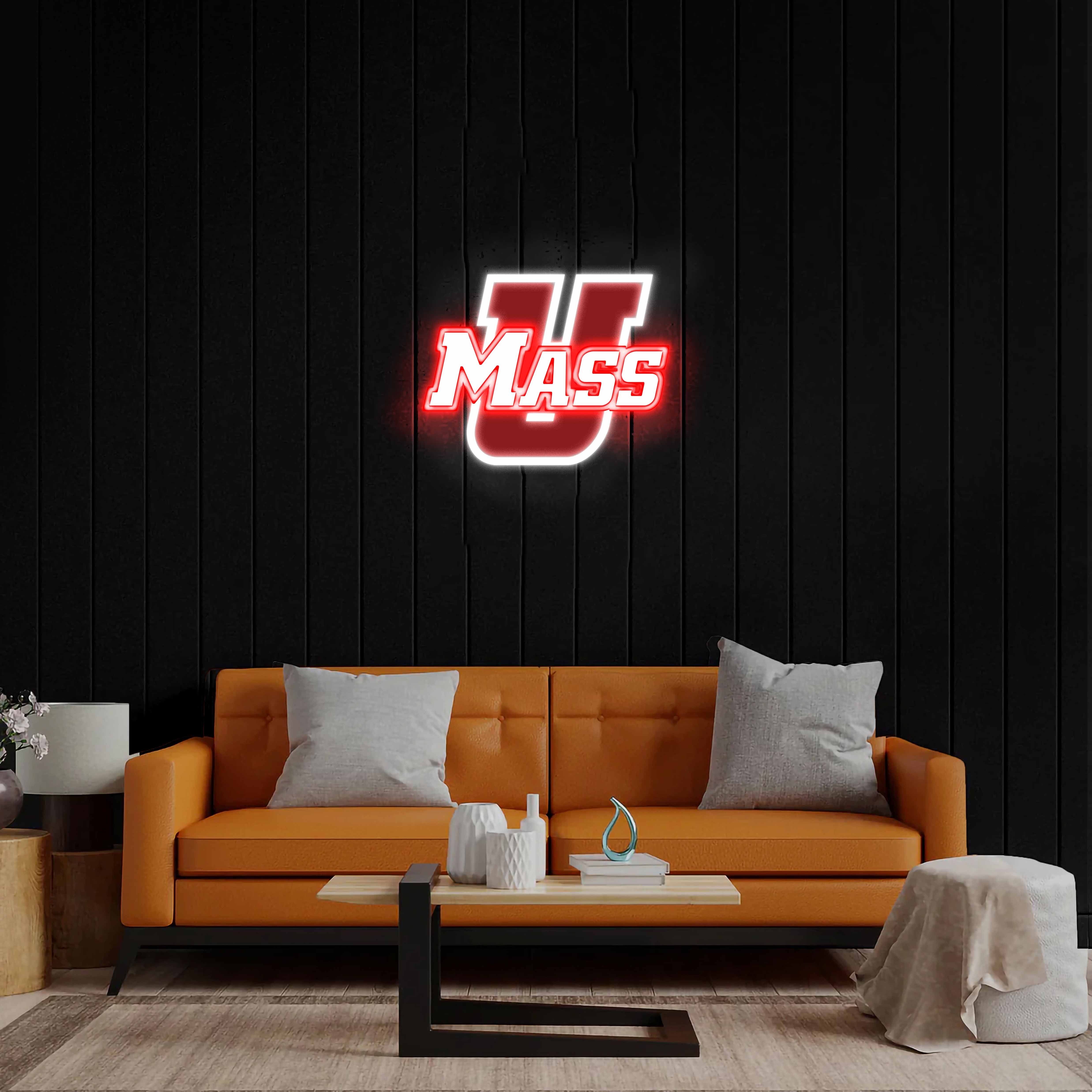 U Mass - Premium Neon Artwork