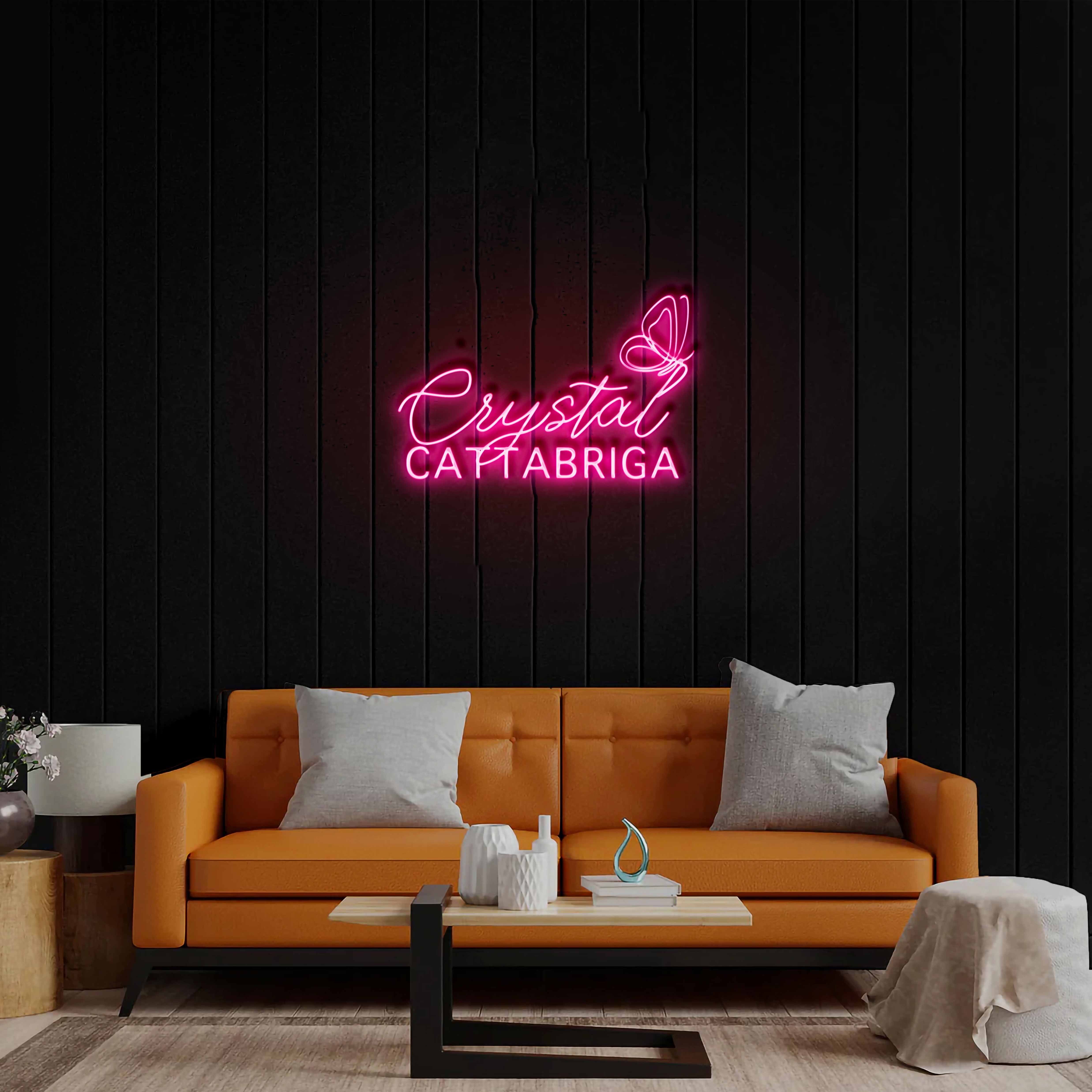Crystal Cattabriga - Premium Neon Artwork