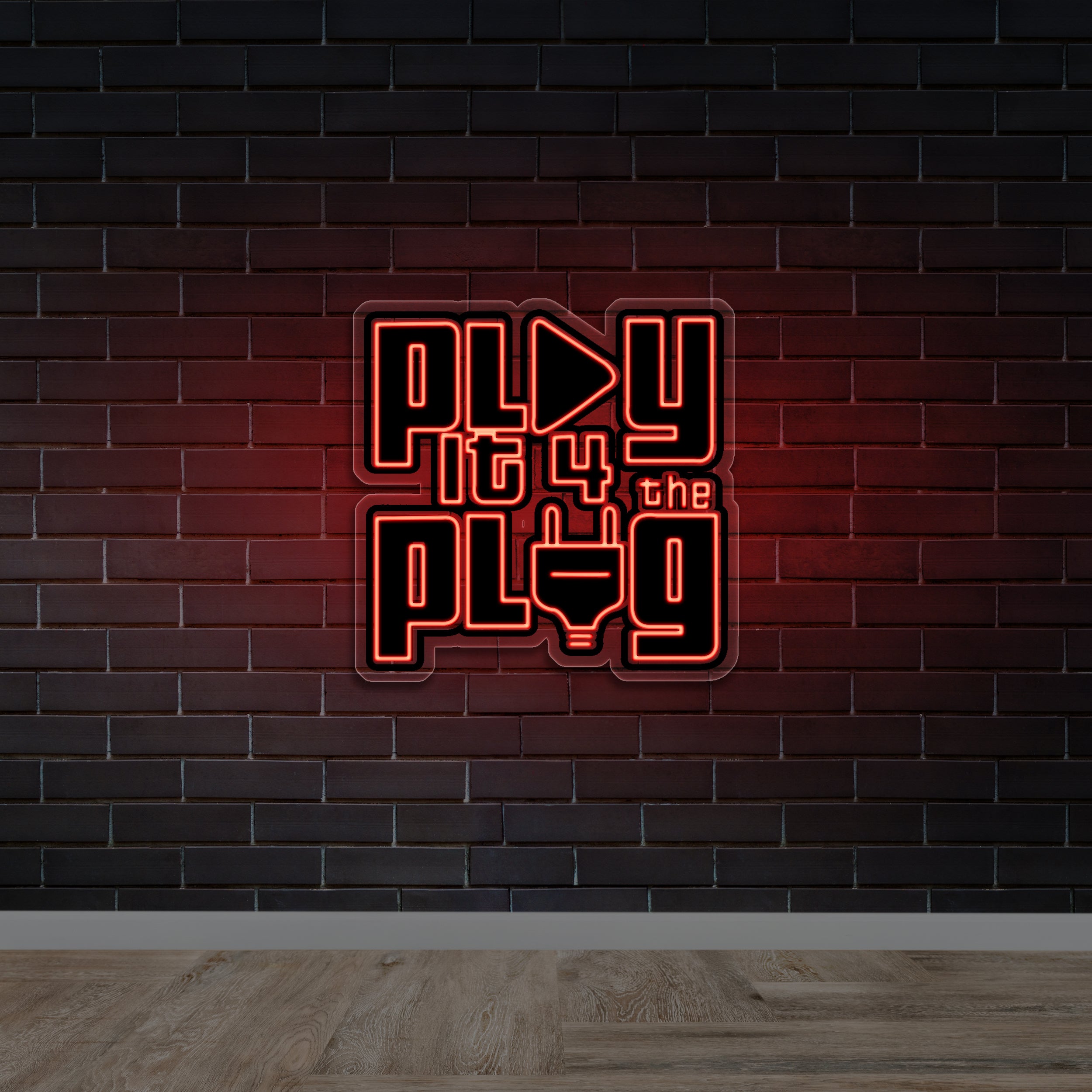Pl4y it 4 the Pl4y - Premium Neon Artwork