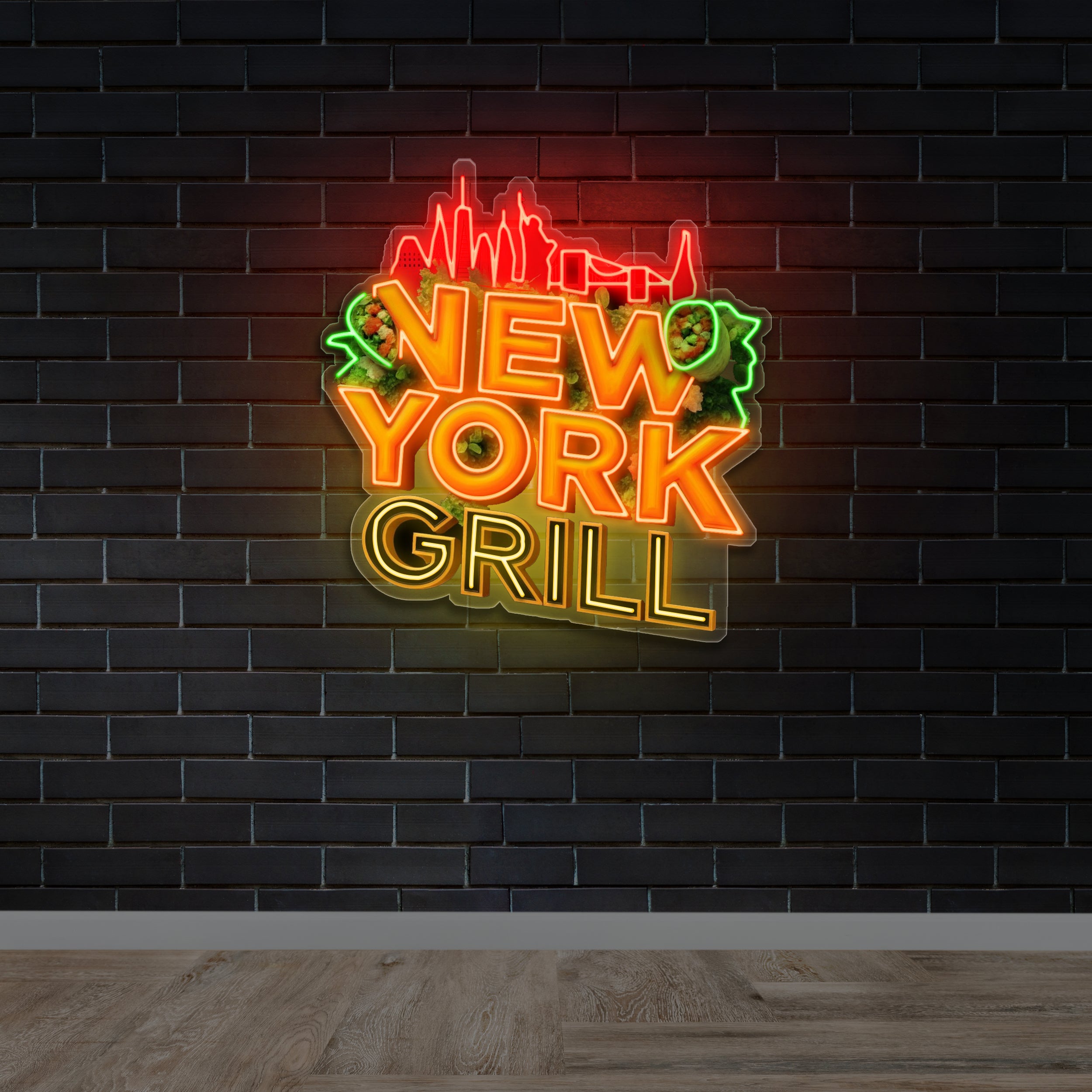 NEW YORK GRILL - Premium Neon Artwork