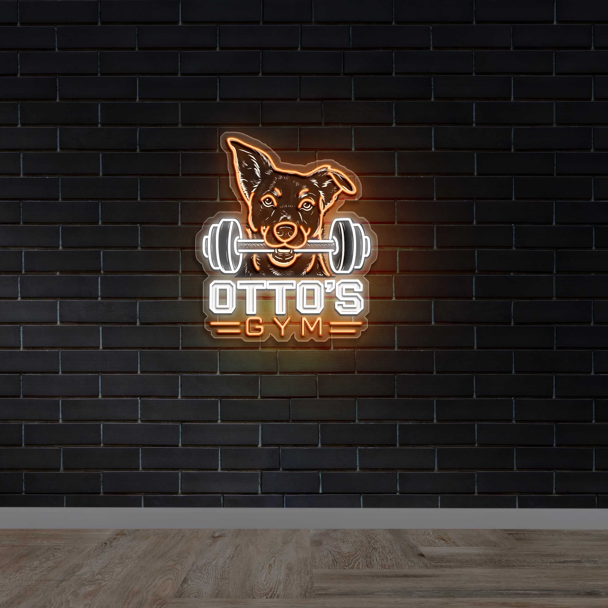OTTO'S GYM - Premium Neon Artwork