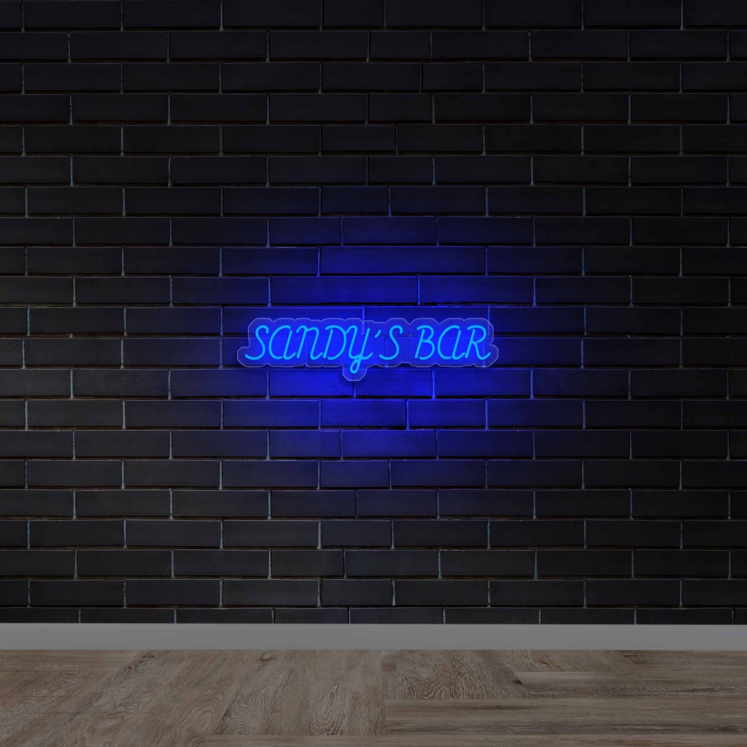 Sandy's Bar - Premium Neon Artwork