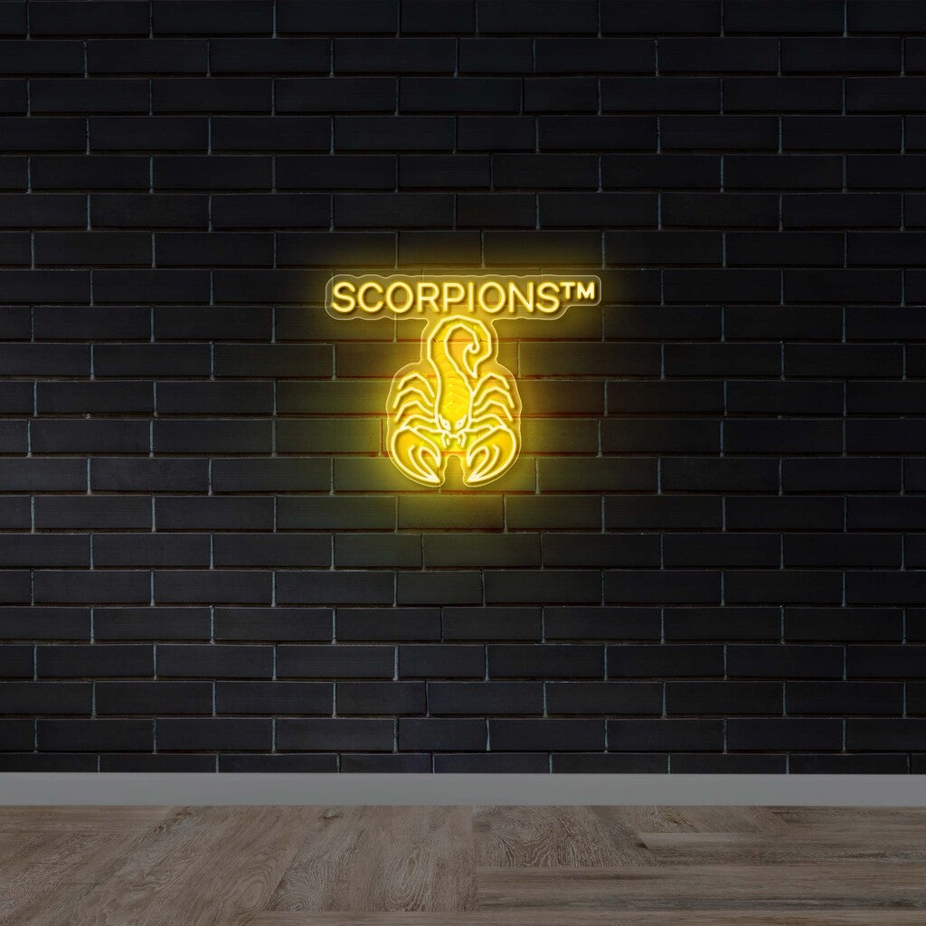 Scorpions (version 2) - Premium Neon Artwork