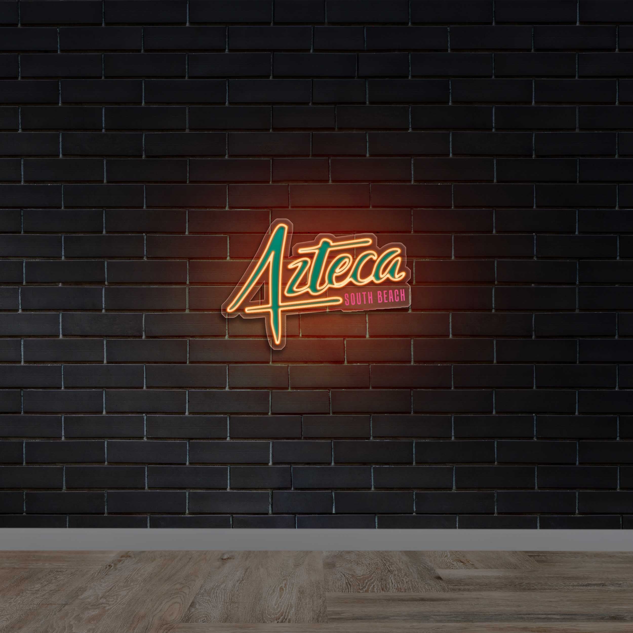 Azteca - Premium Neon Artwork