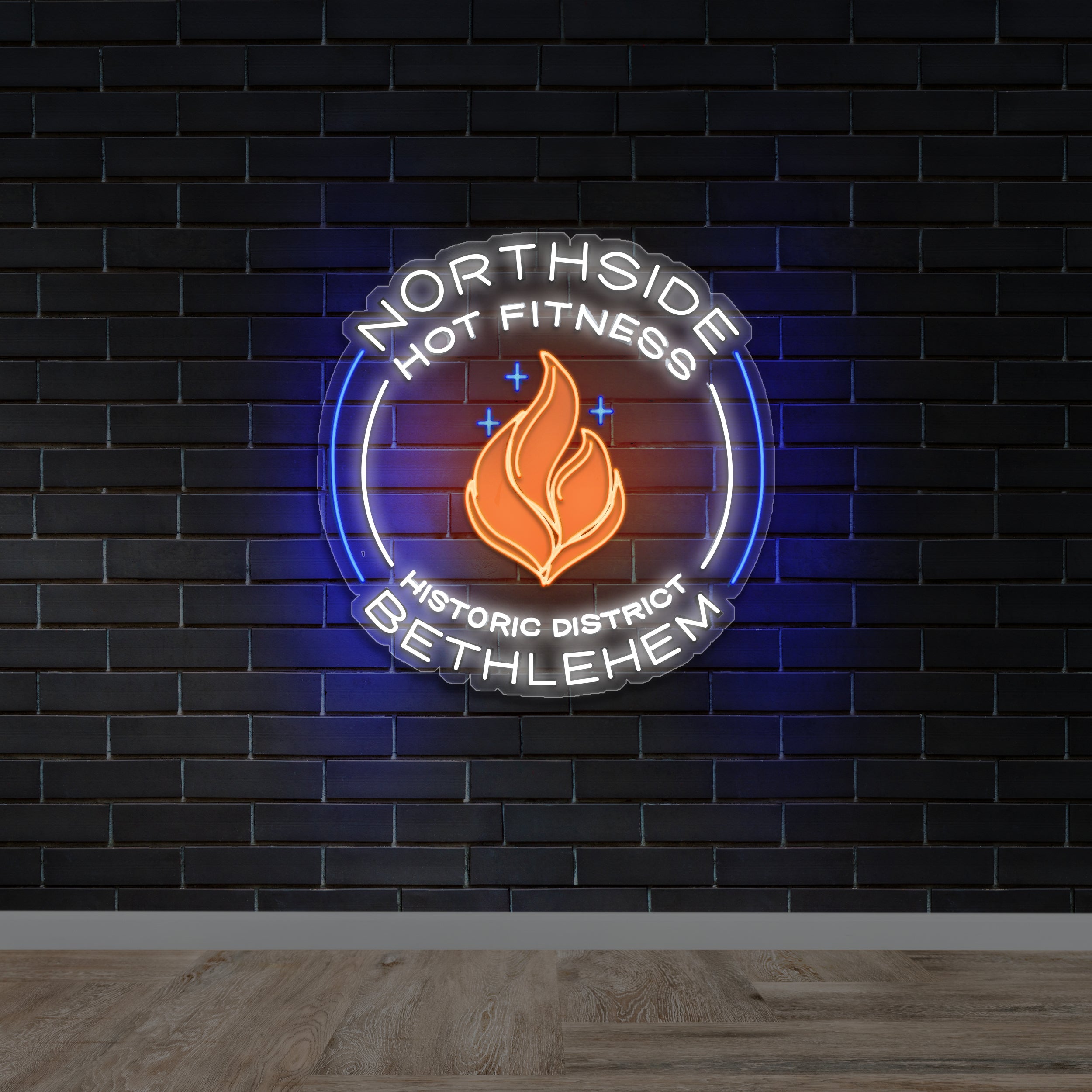 Northside Hot Fitness - Premium Neon Artwork