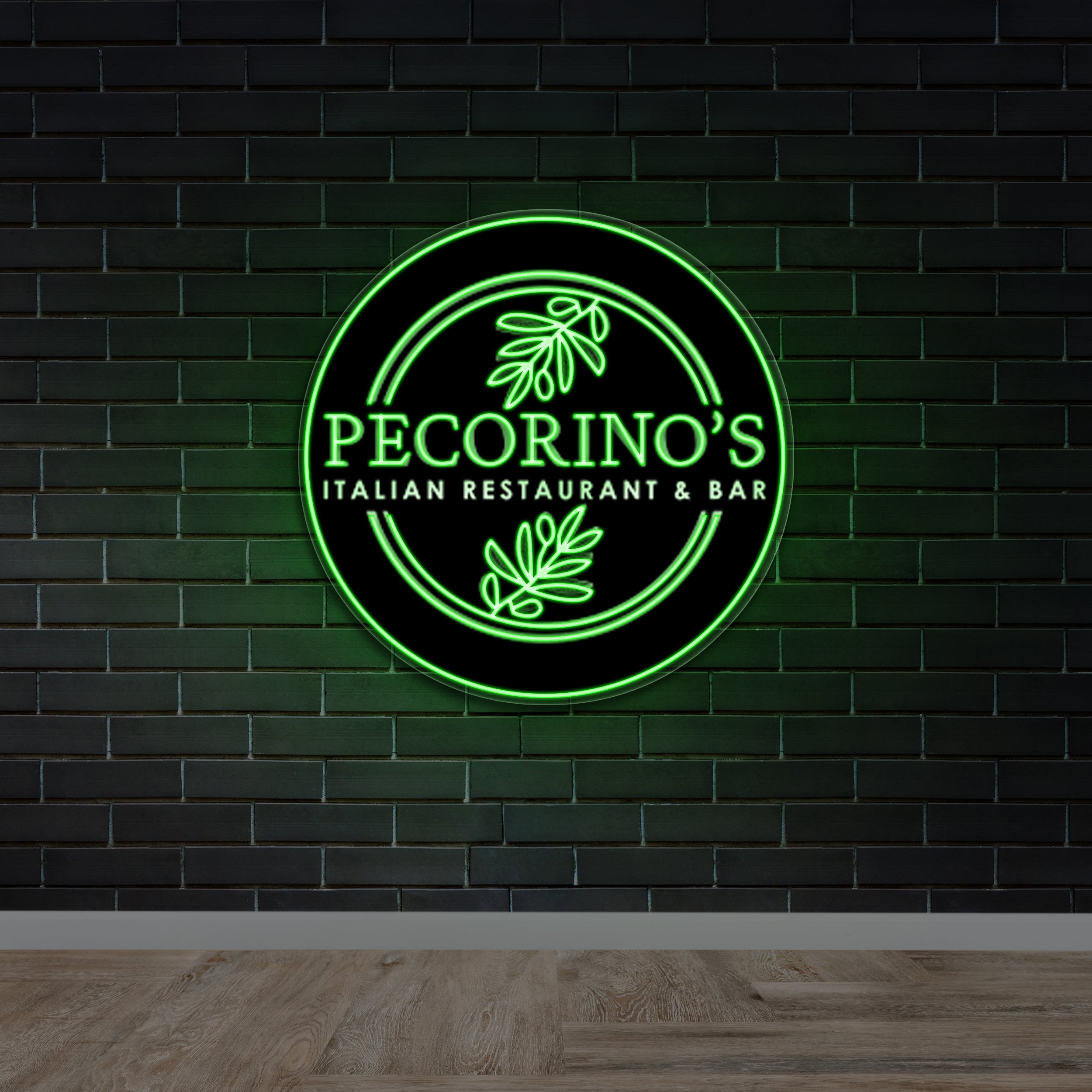 Pecorino's - Premium Neon Artwork