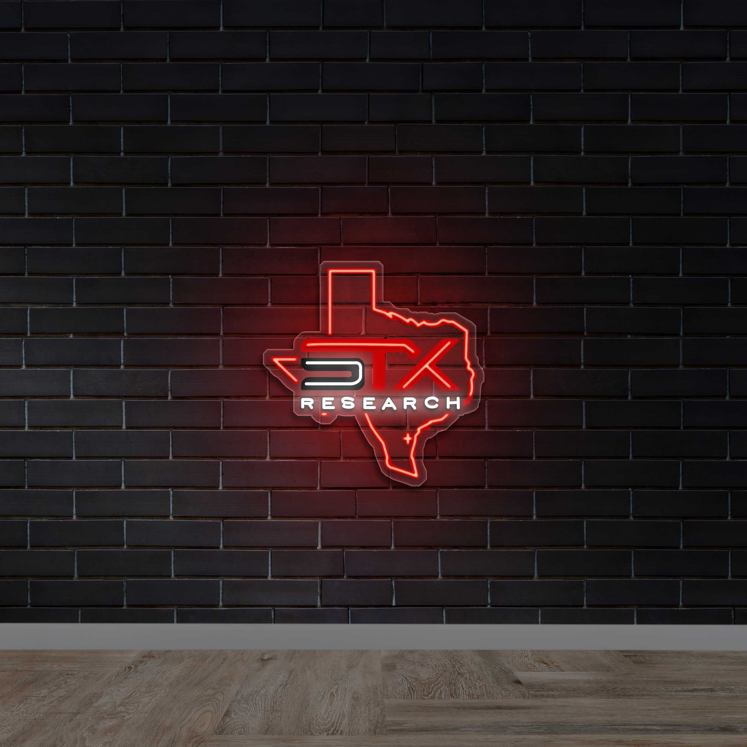 STX RESEARCH - Premium Neon Artwork