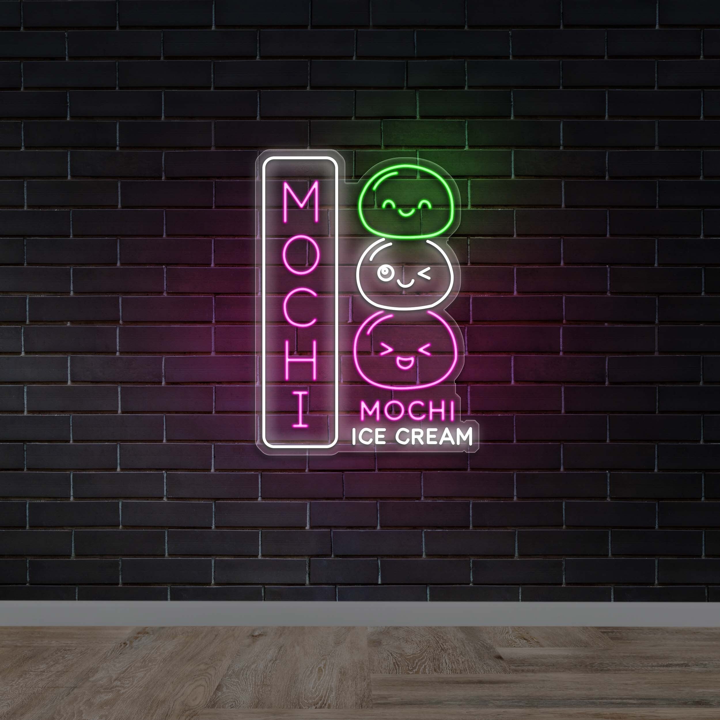 MOCHI - Premium Neon Artwork