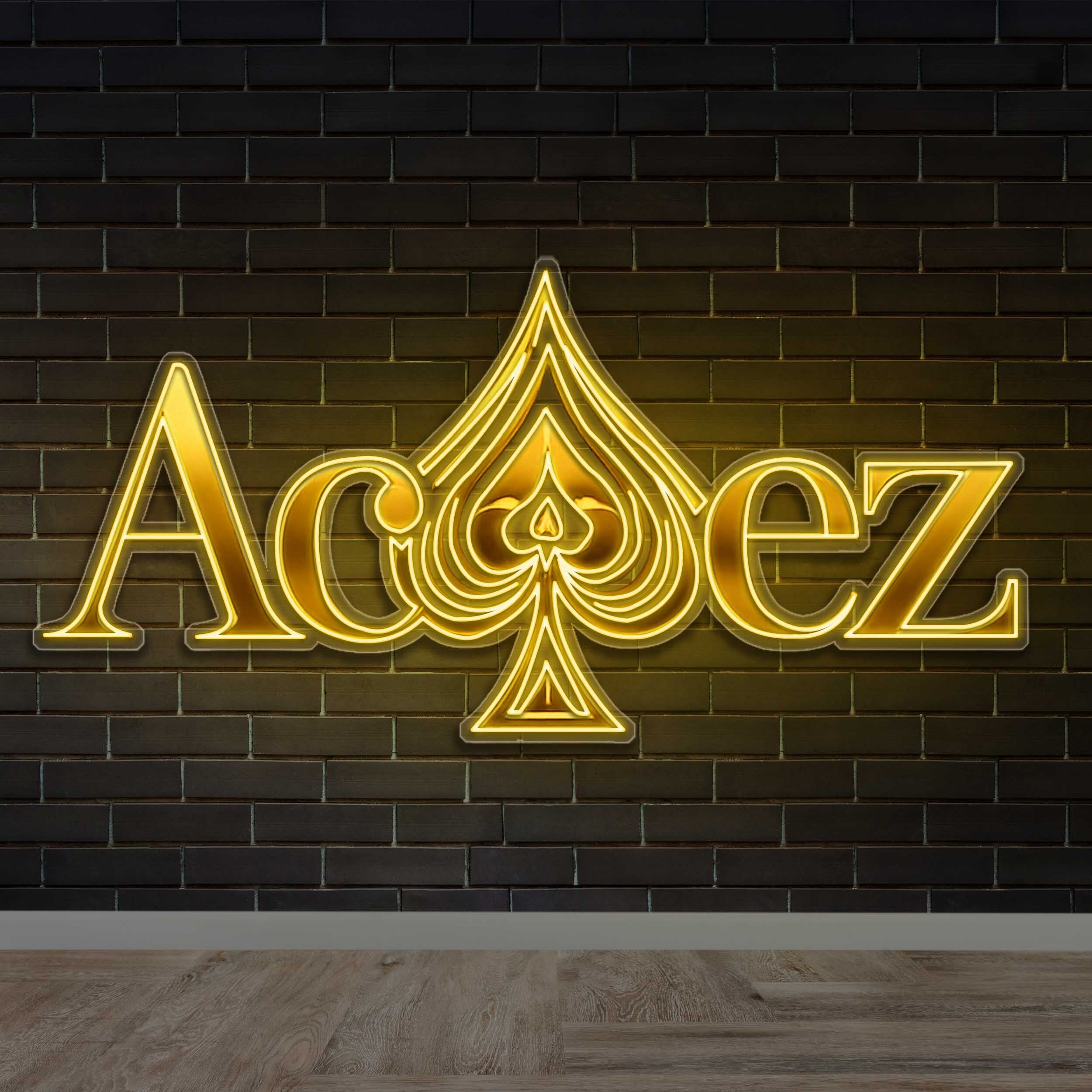 Acez - Premium Neon Artwork