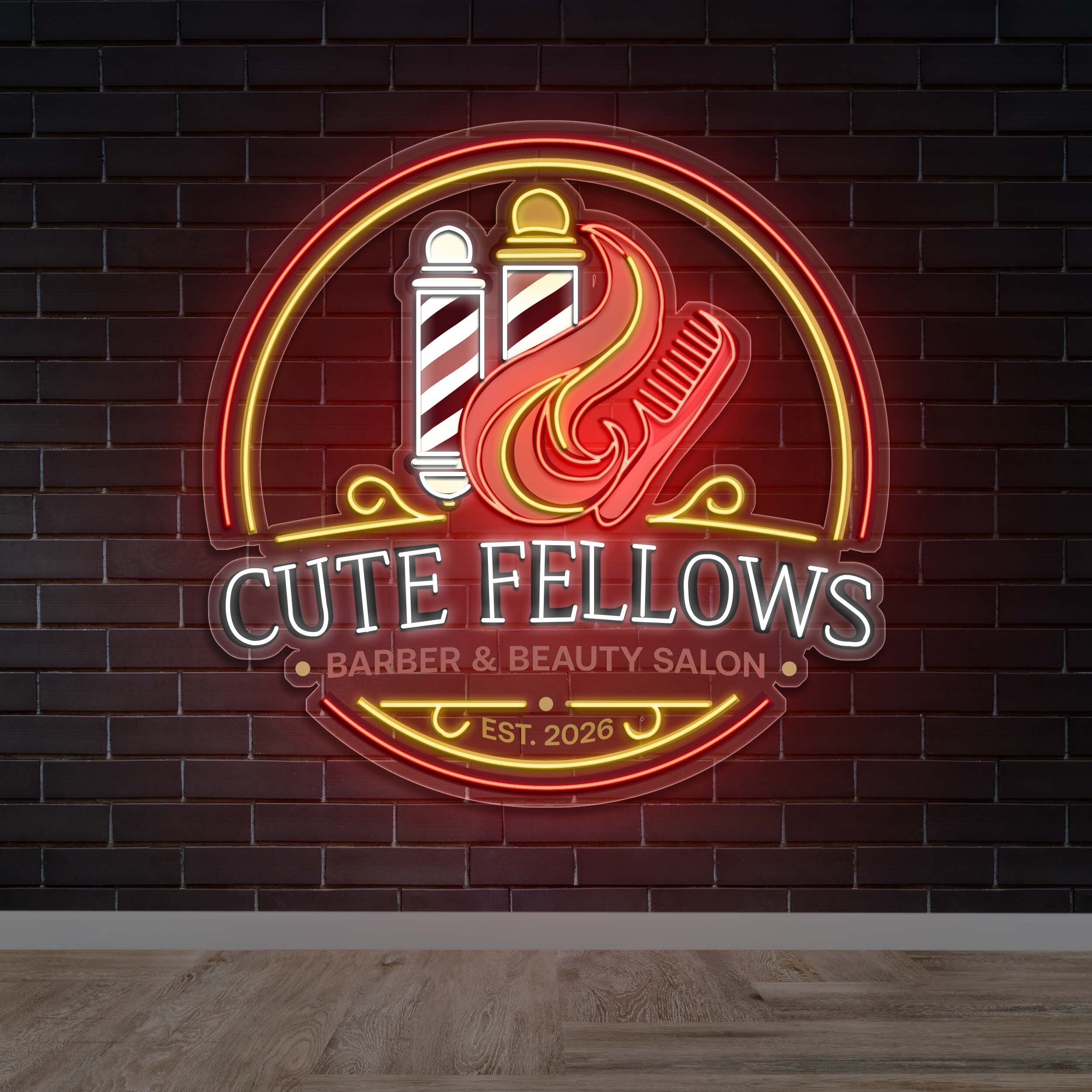 CUTE FELLOWS - Premium Neon Artwork