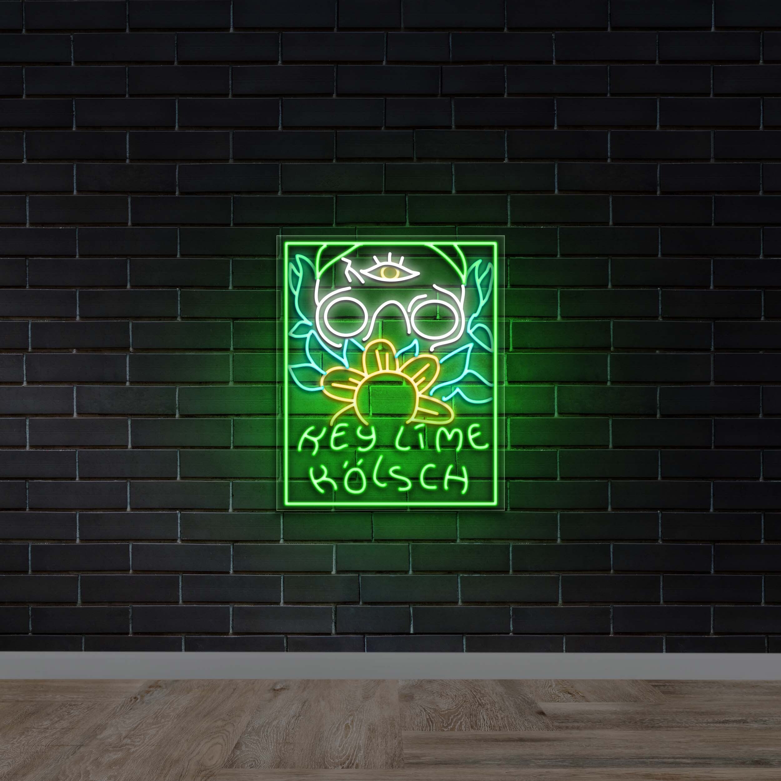 Lime Kolsch - Premium Neon Artwork