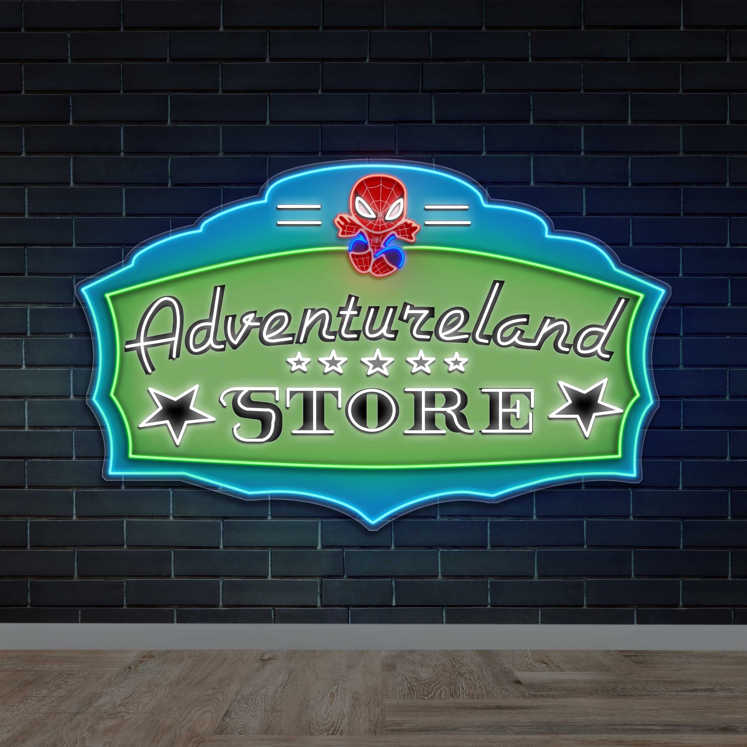 ADVENTURELAND STORE - Premium Neon Artwork
