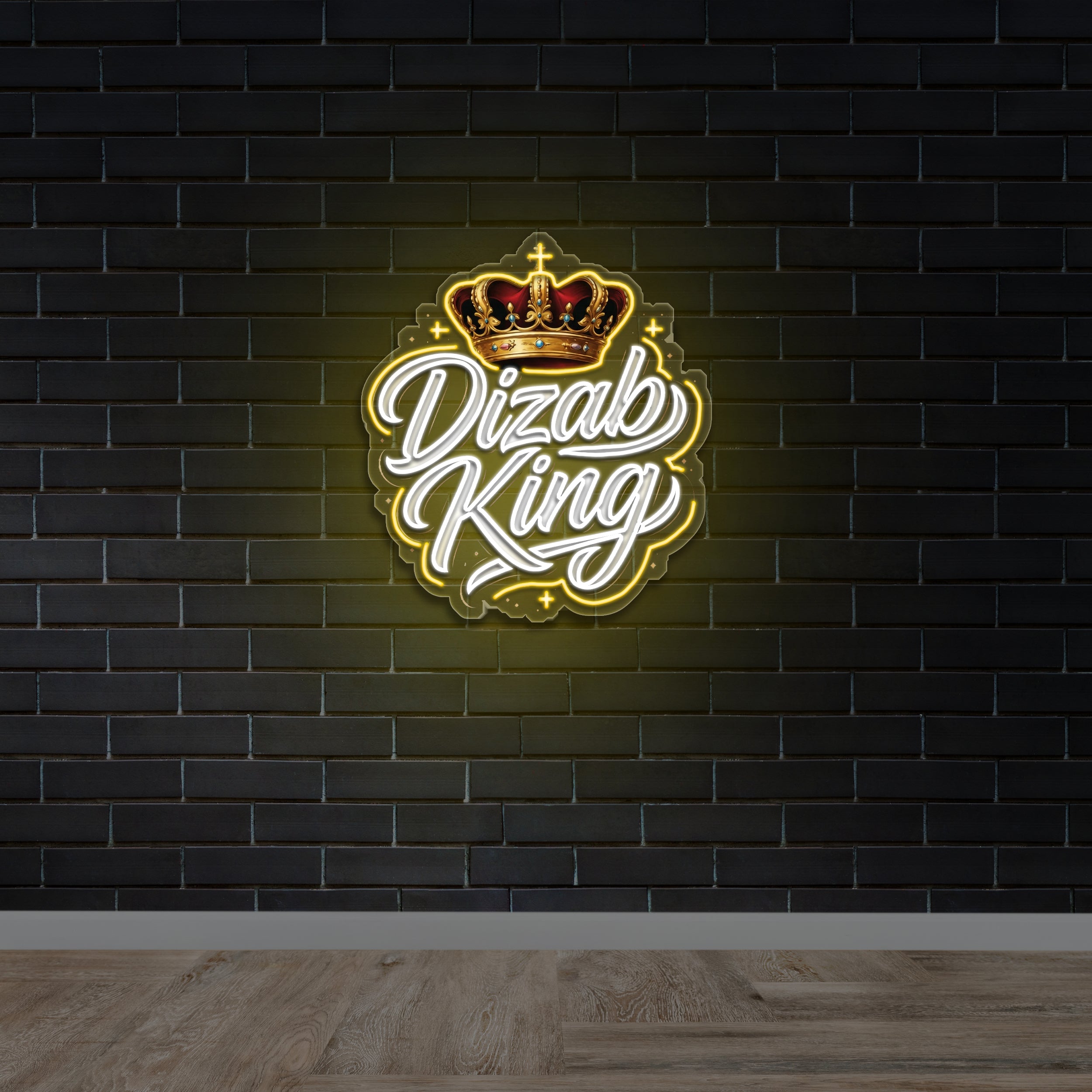 DIZAB KING | 2nd Version - Premium Neon Artwork