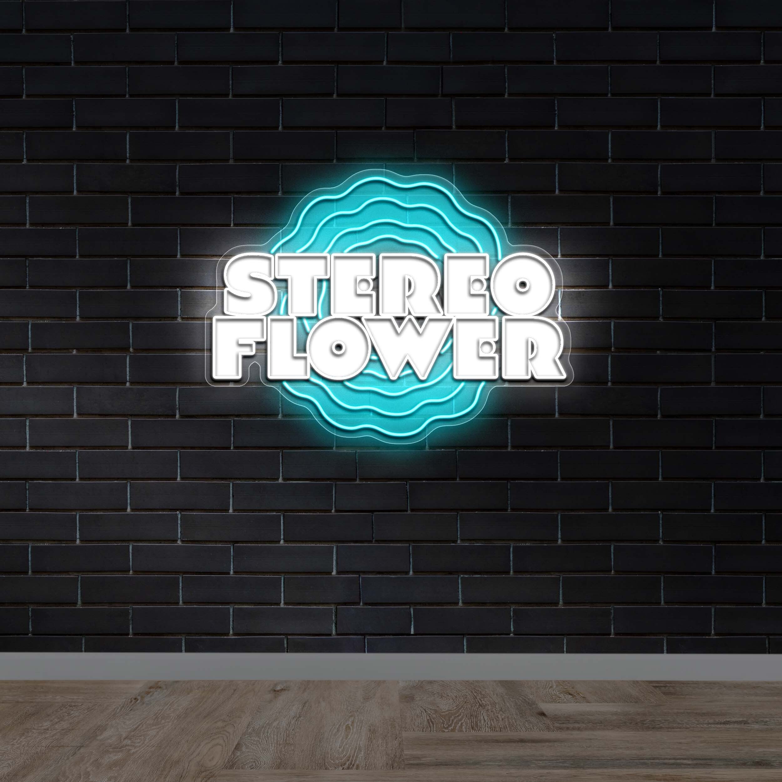 Stereo Flower - Premium Neon Artwork