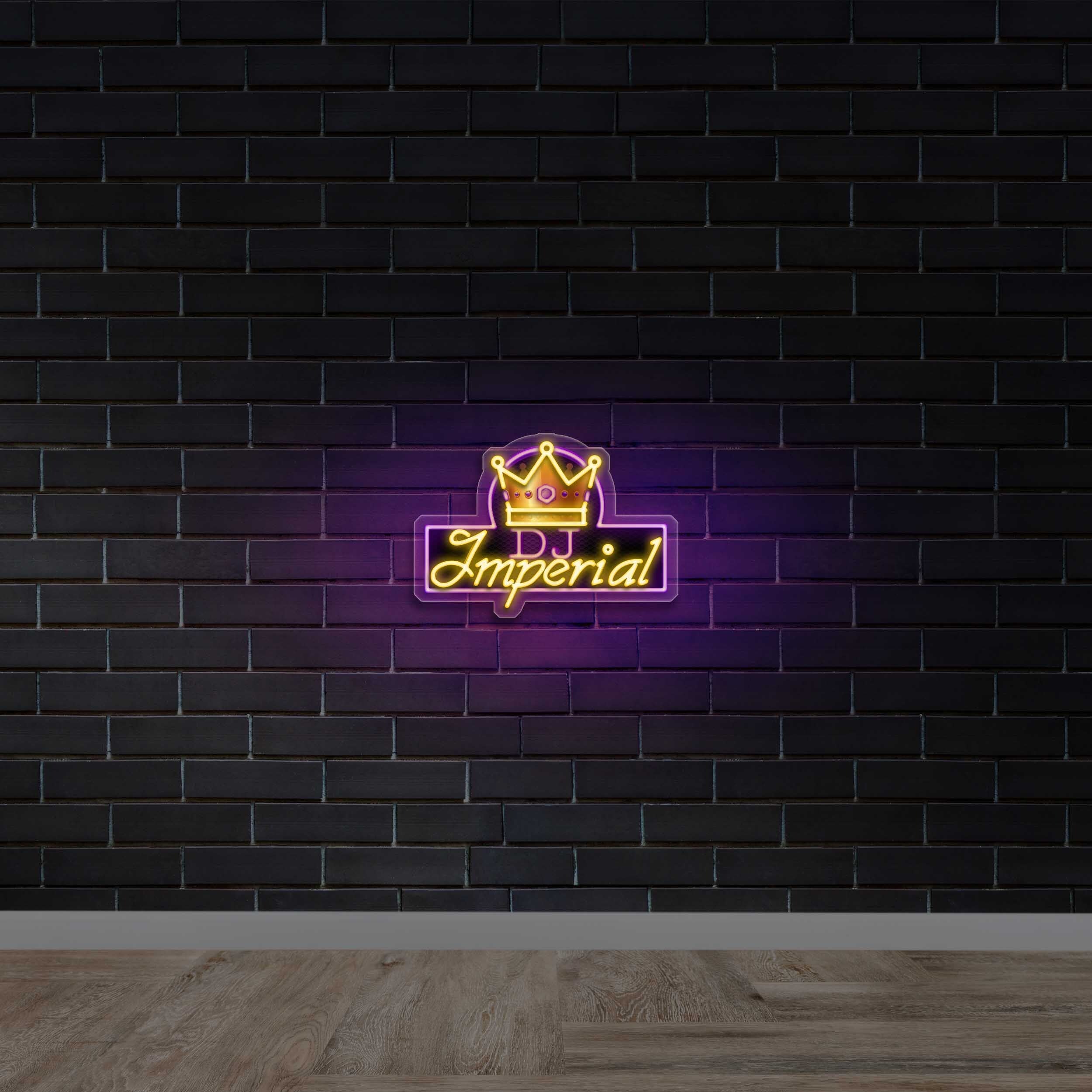 DJ Imperial - Premium Neon Artwork