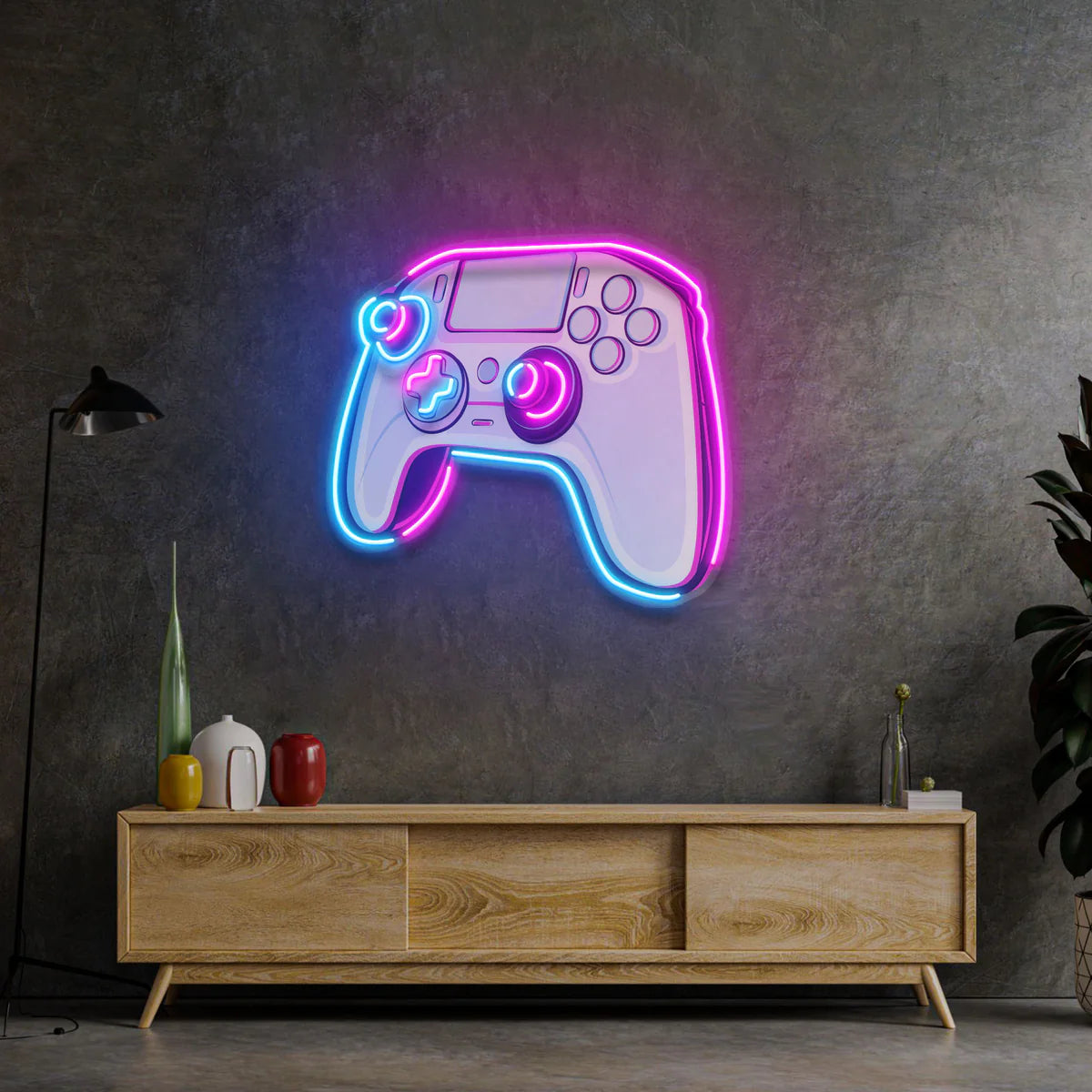 CONTROLLER - Premium Neon Artwork