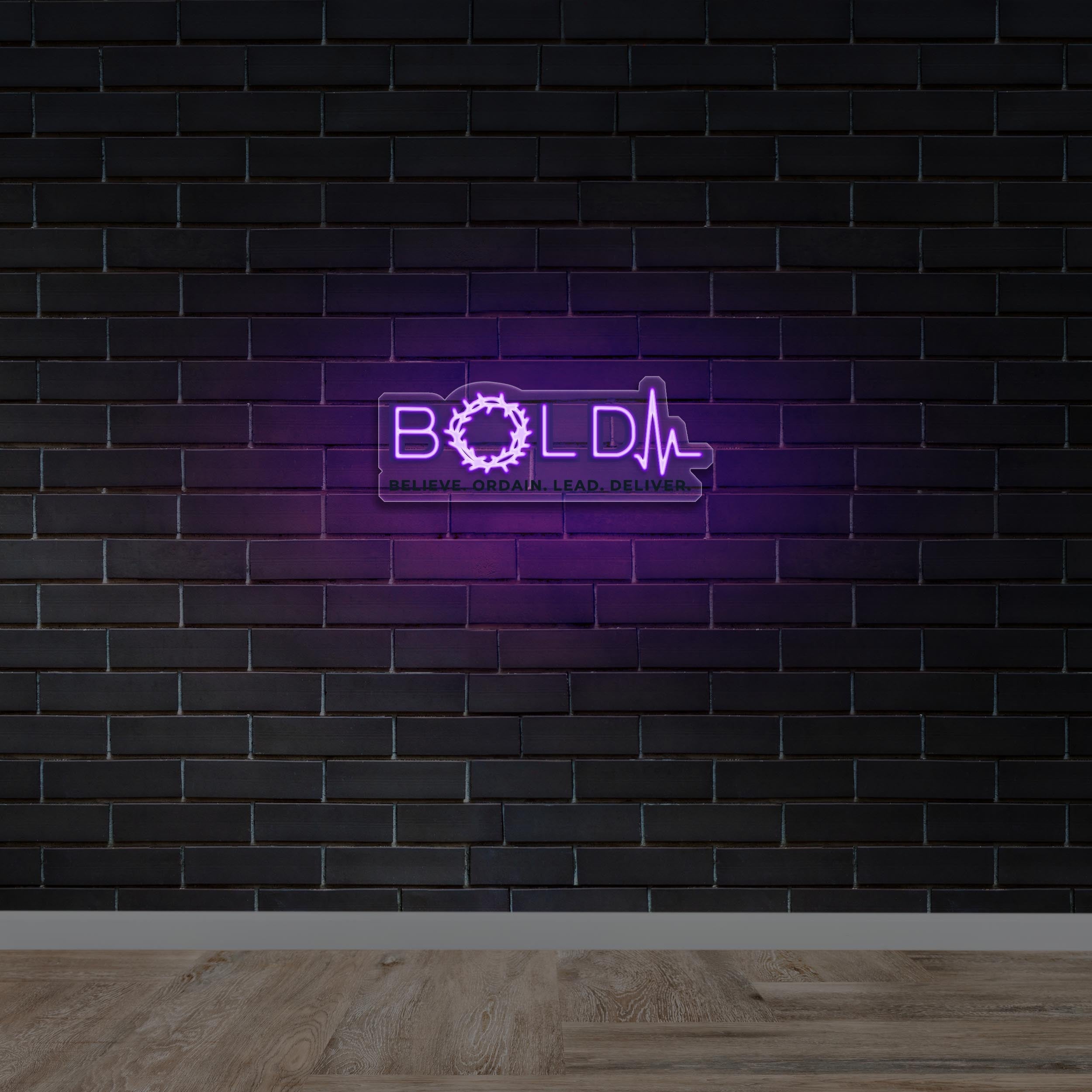 BOLD -
Premium Neon Artwork
