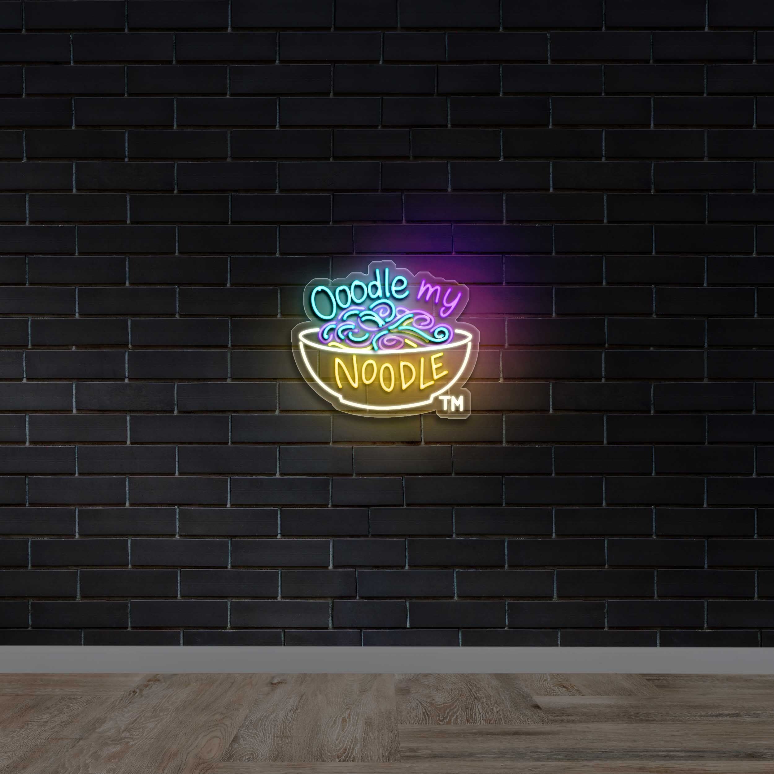 Ooodle my noodle - Premium Neon Artwork
