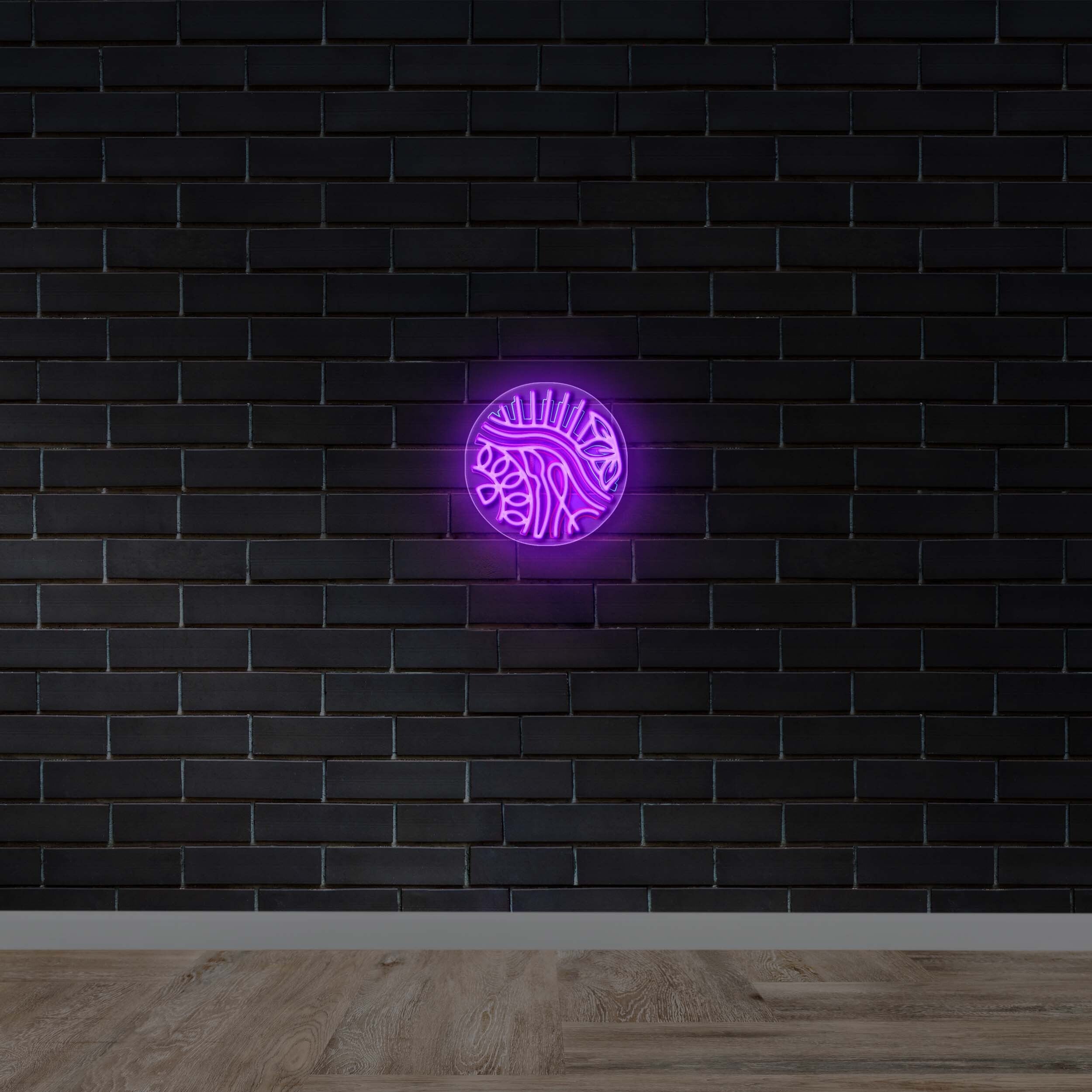 KARI’S COCOA LOGO ICON - Premium Neon Artwork