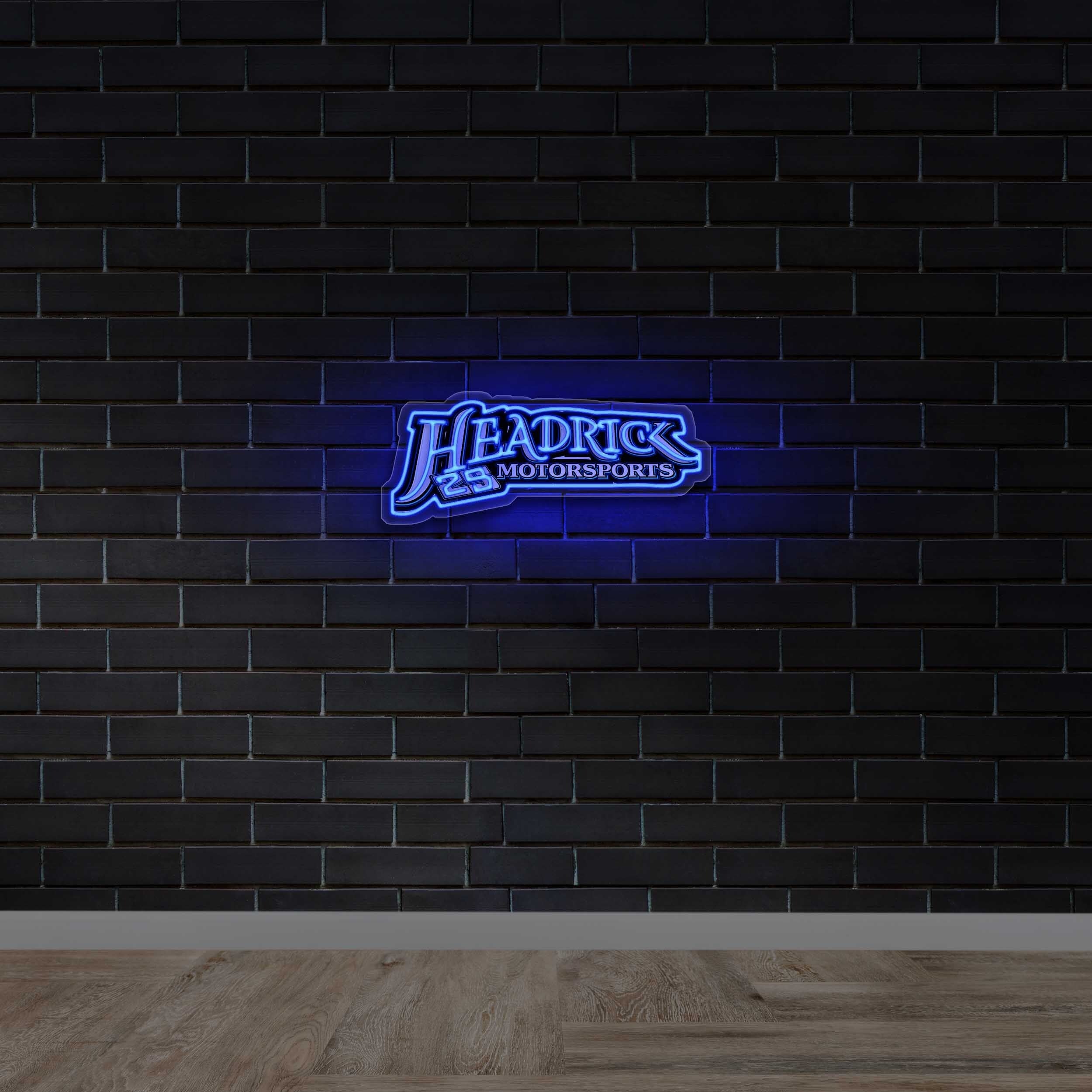 HEADRICK - Premium Neon Artwork