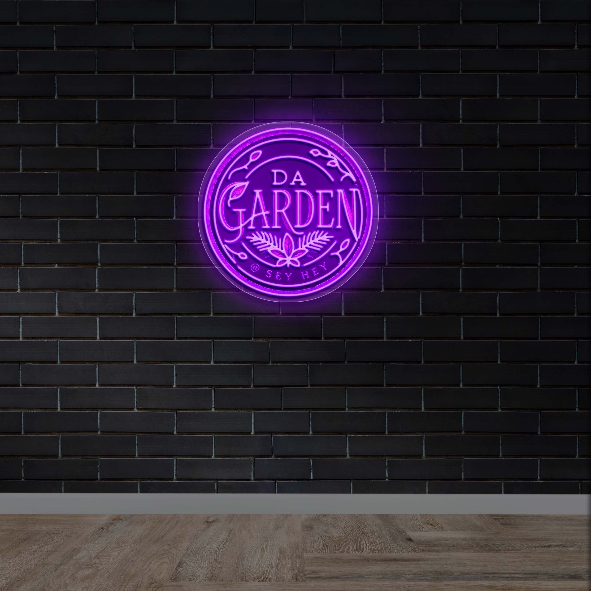 DA GARDEN - Premium Neon Artwork