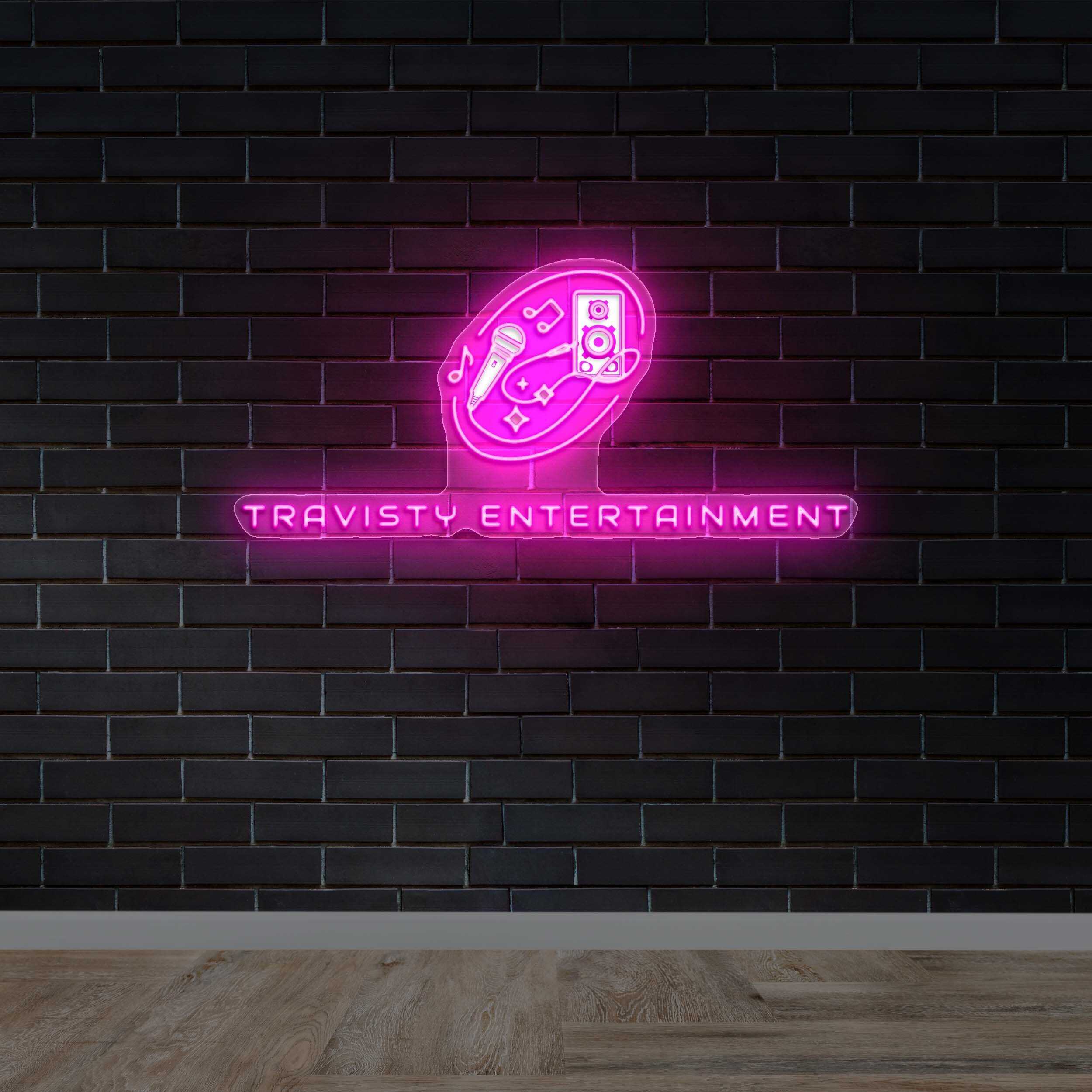 TRAVISTY ENTERTAINMENT - Premium Neon Artwork