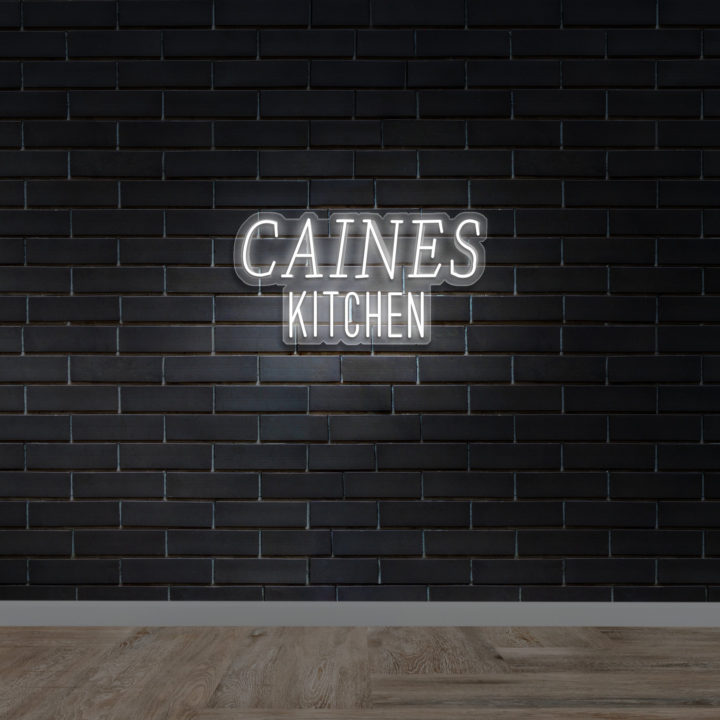 CAINES Kitchen - Premium Neon Artwork